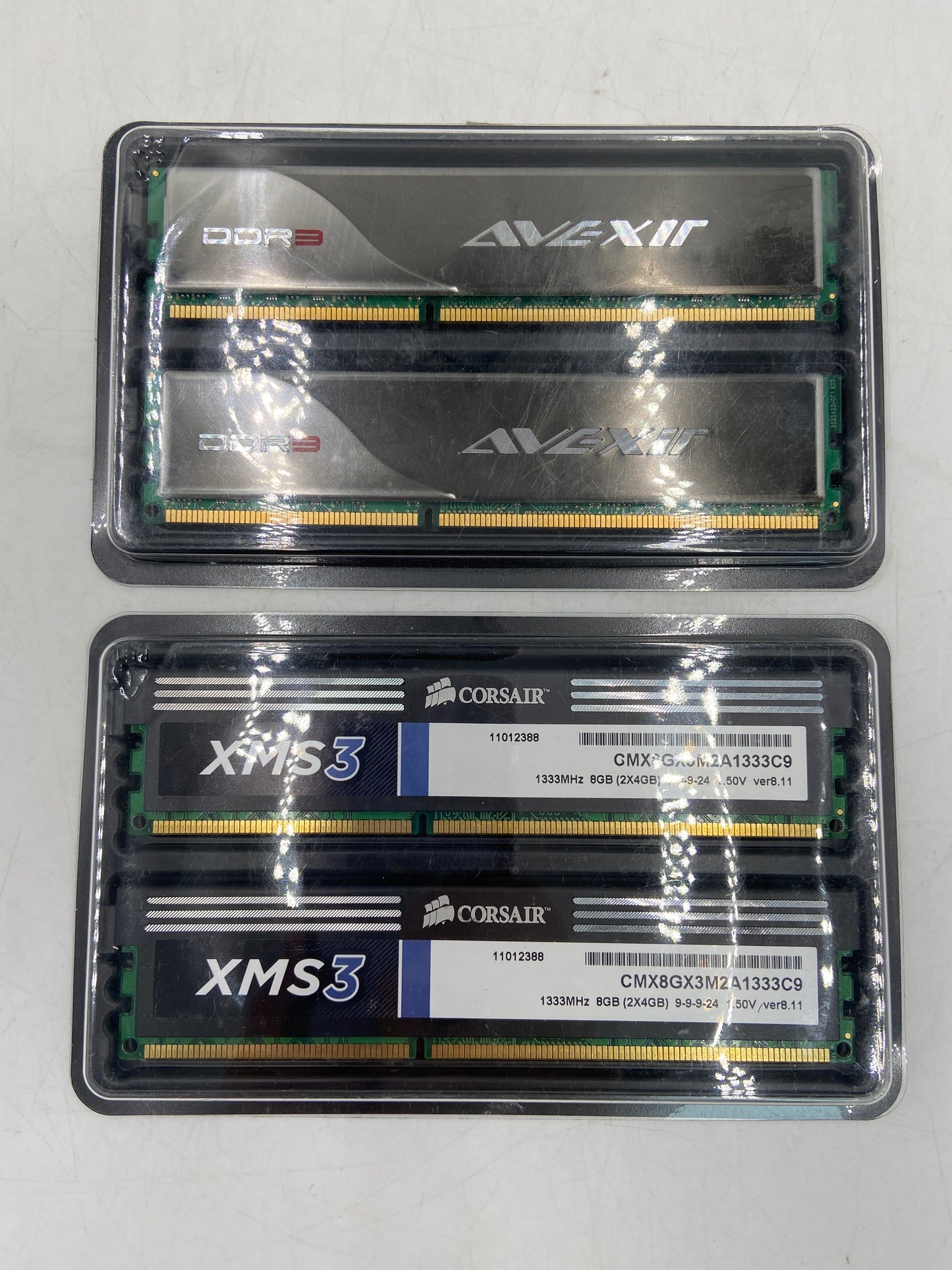 New Open Box Lot of RAM Sticks 23 Total Computer RAM Memory