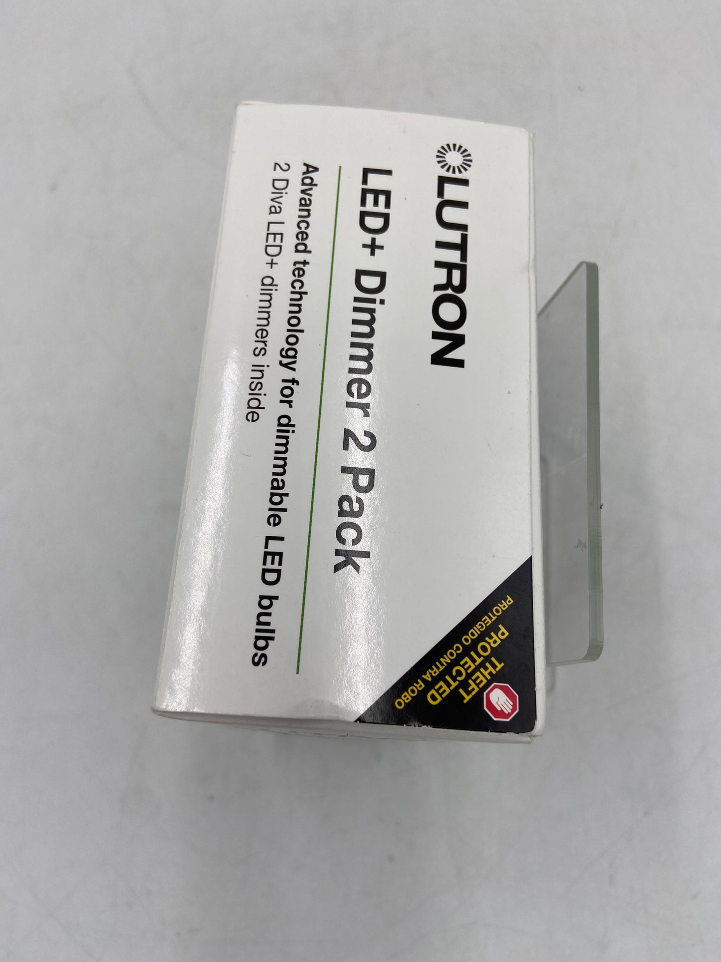 New Lutron LED + Dimmer 2 Pack Single Pole/3-Way Light Dimmer DVCL-153P-WH-2