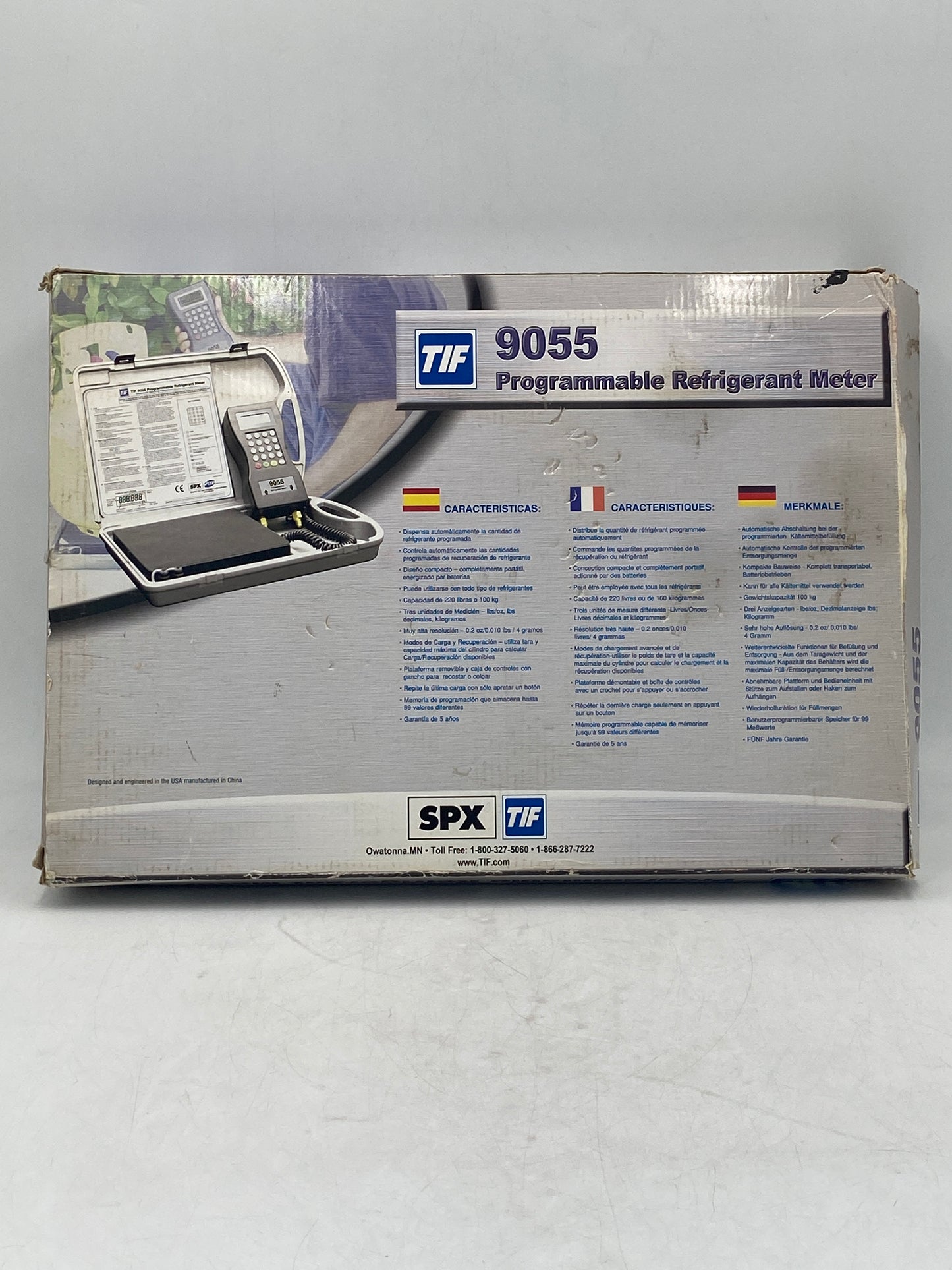 New TIF 9055 Programable Refrigerator Meter TIF9055