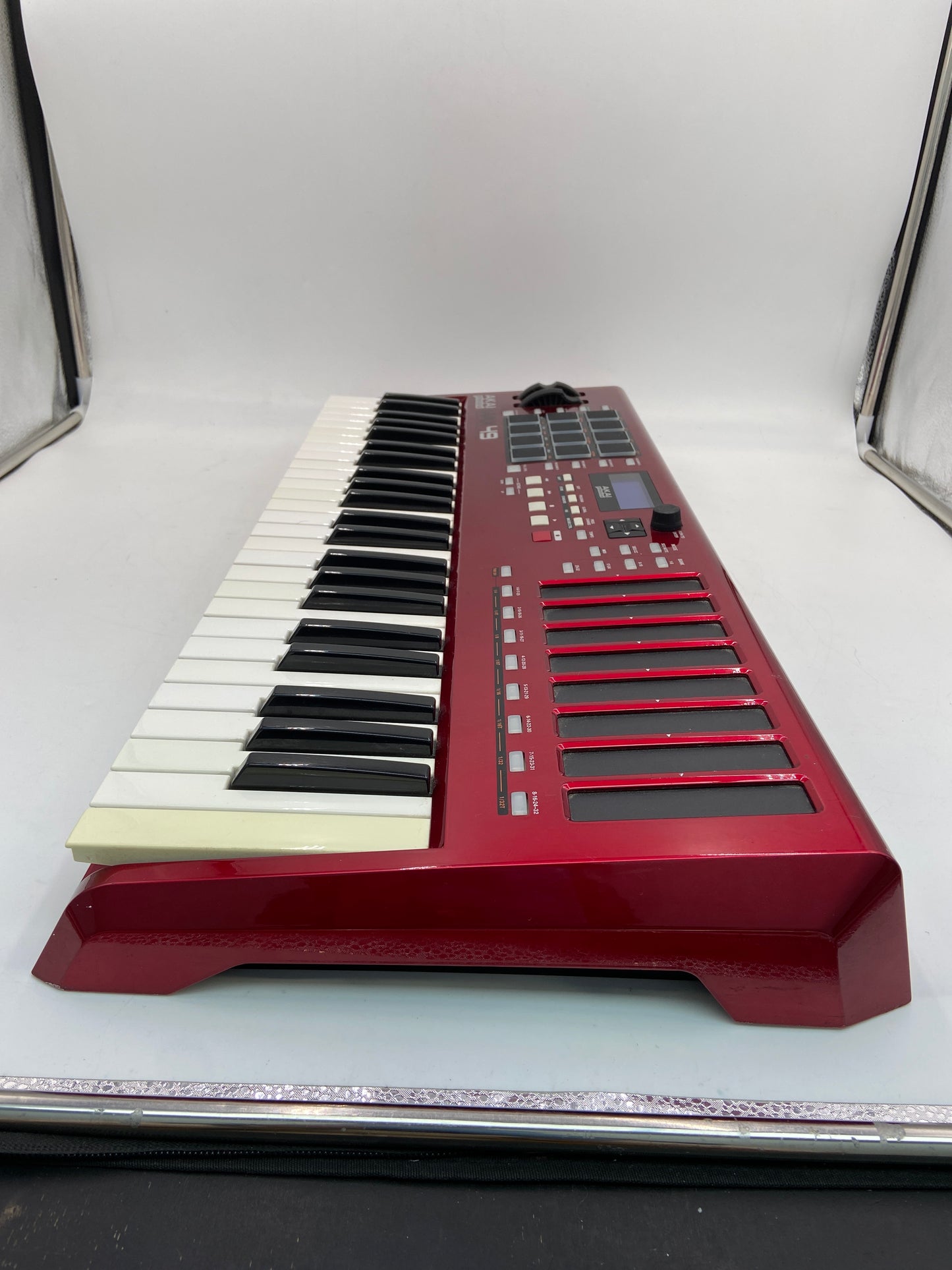 AKAI Professional Max 49 Metallic Red Keyboard Controller