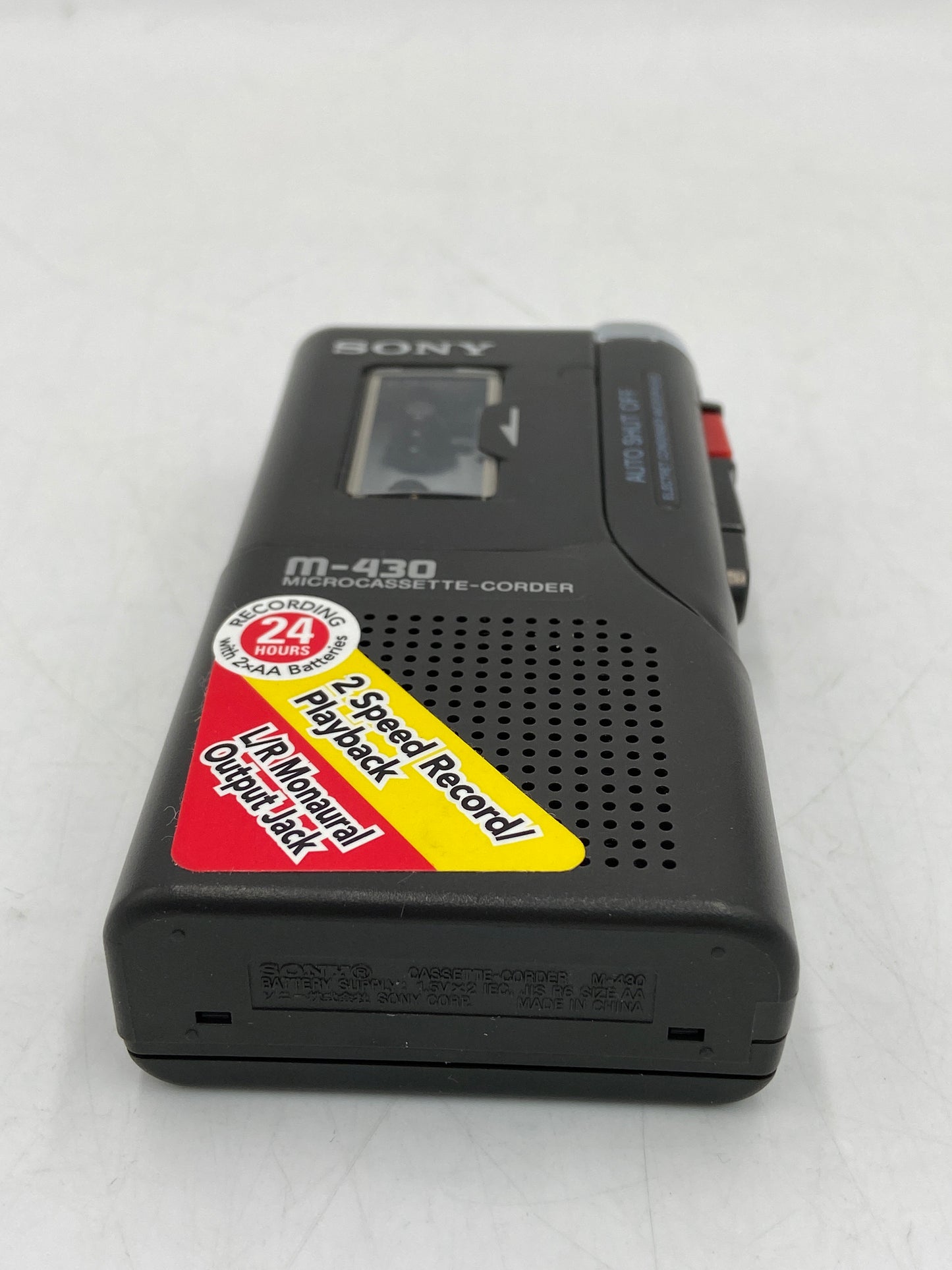 Broken SONY Microcassette-Corder1 Cassette Recorder M-430
