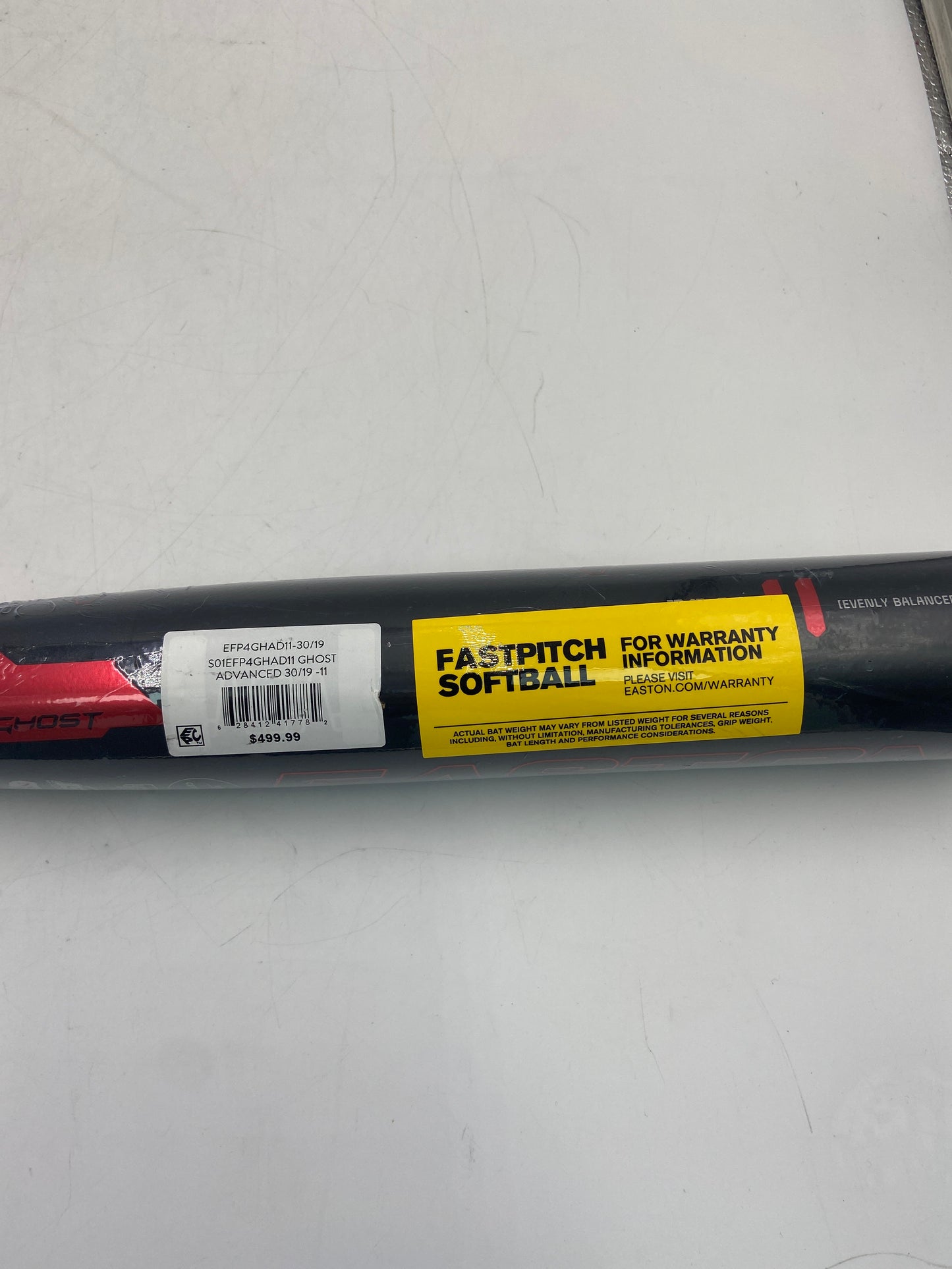 New Easton Ghost Advanced 30/19 Softball Bat Drop 11