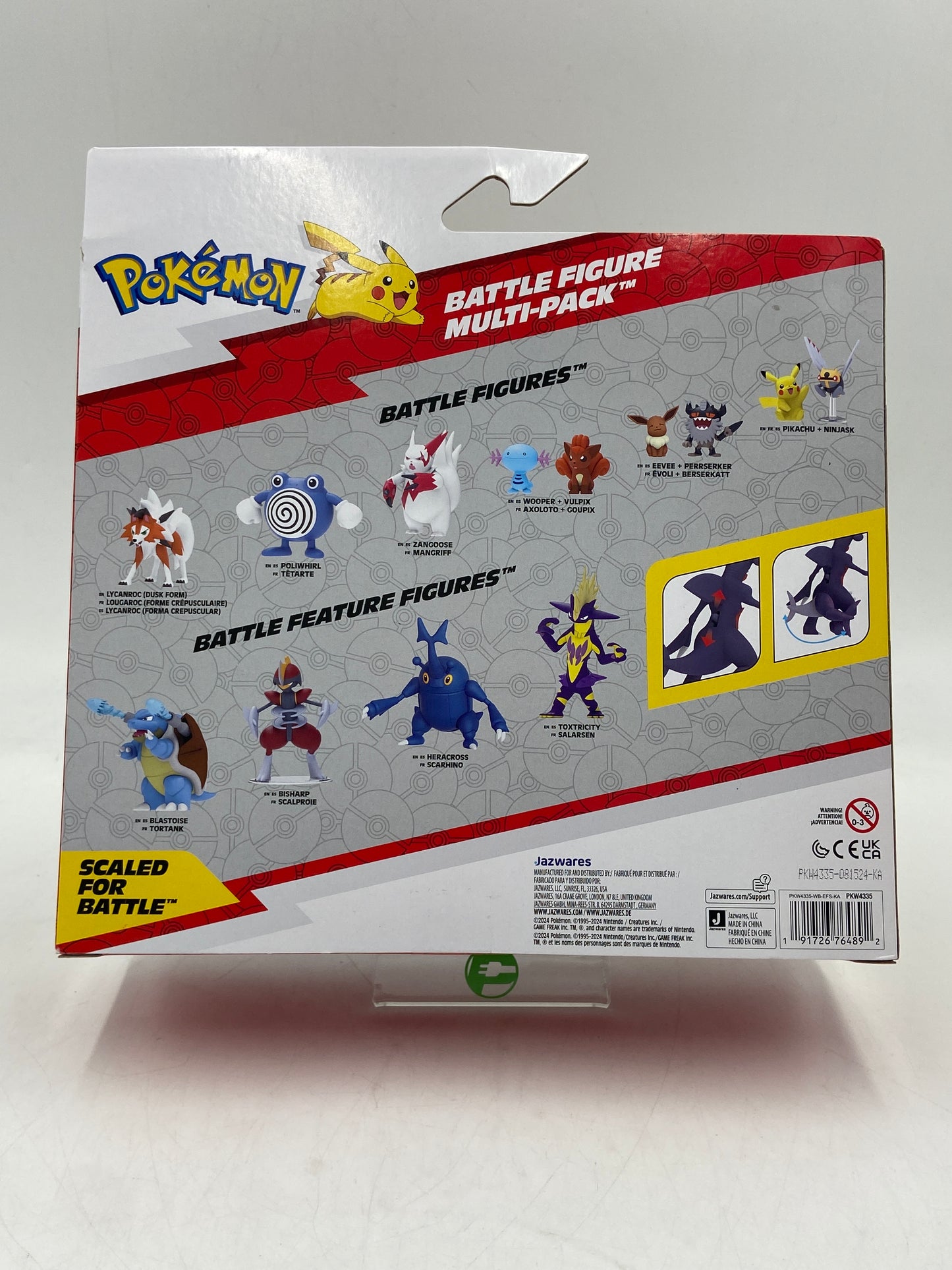 New POKEMON Battle Figure Multi-Pack TOY PKW4335