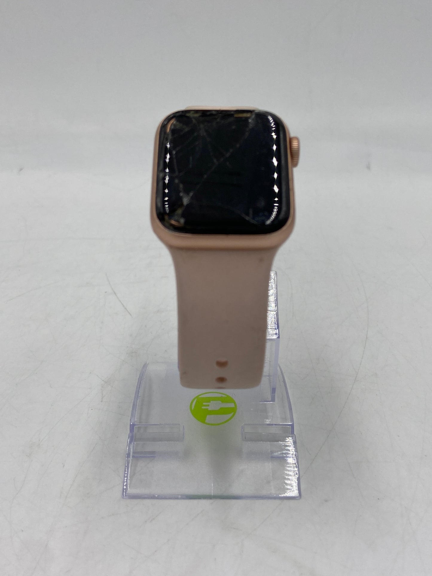 Broken GPS Only Apple Watch Series 5 40MM Aluminum Pink Sport Band A2092