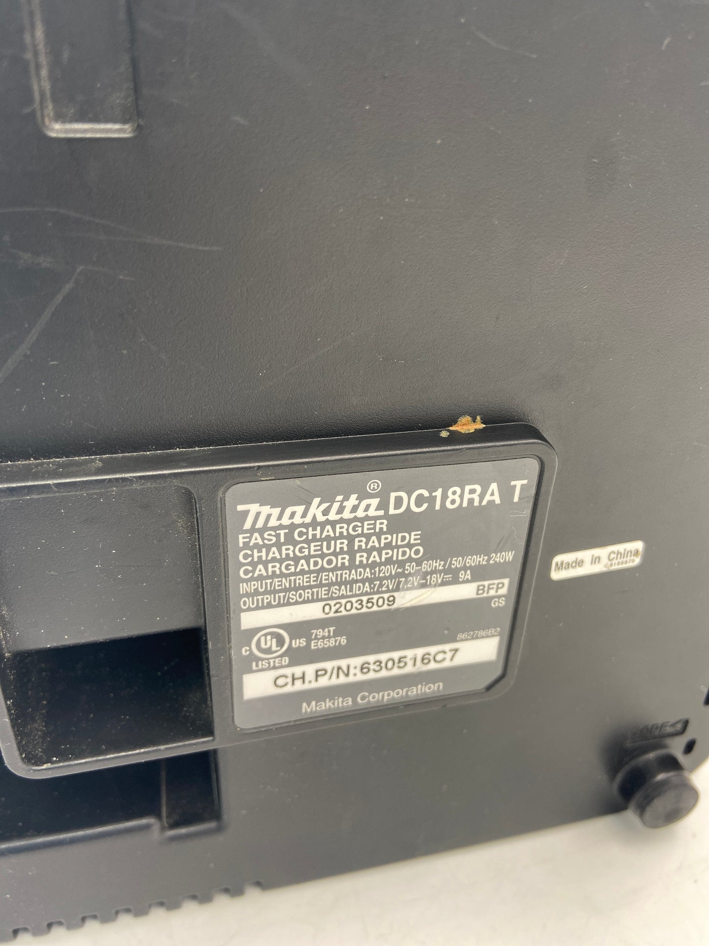 Makita DC18RA 18V Lithium Ion Battery Charger