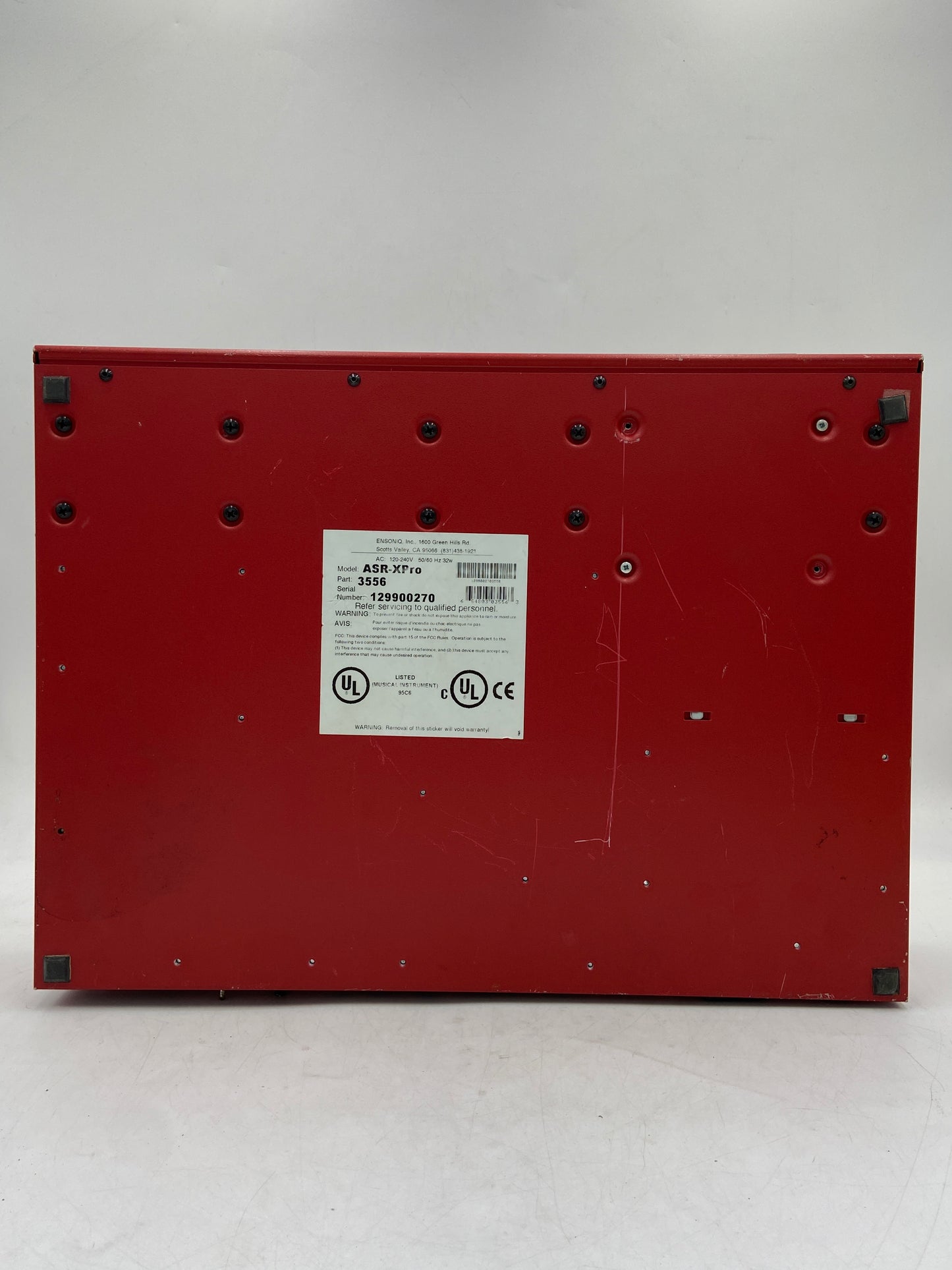 ENSONIQ ASR-XPRO Resampling Production Studio 3556