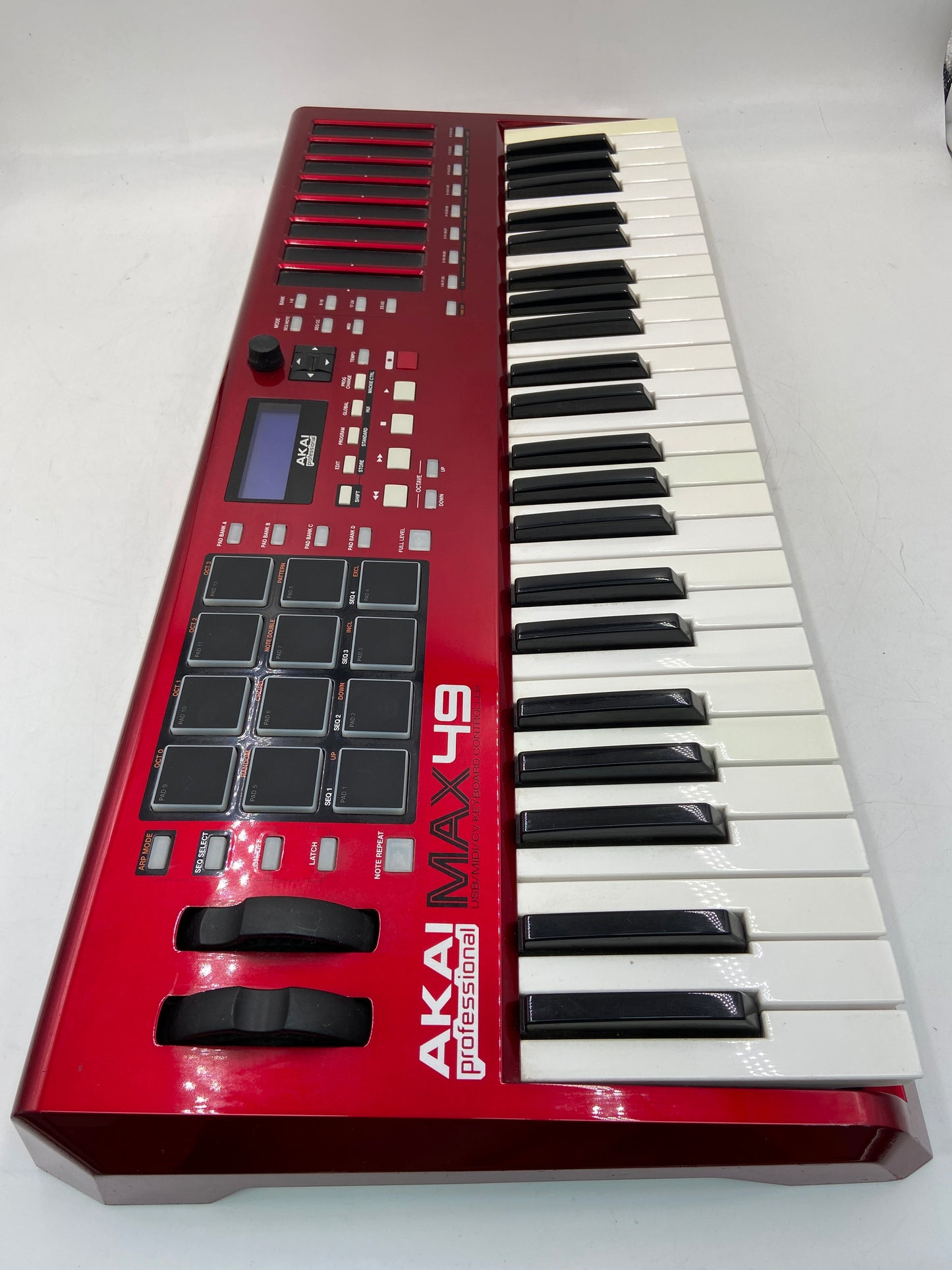 AKAI Professional Max 49 Metallic Red Keyboard Controller