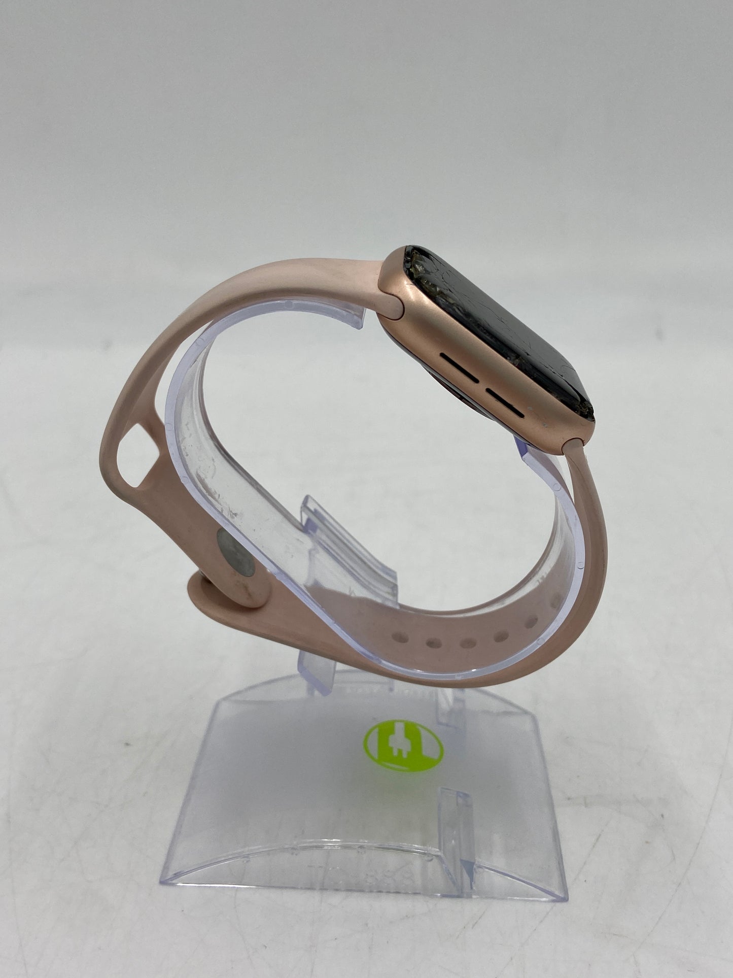 Broken GPS Only Apple Watch Series 5 40MM Aluminum Pink Sport Band A2092