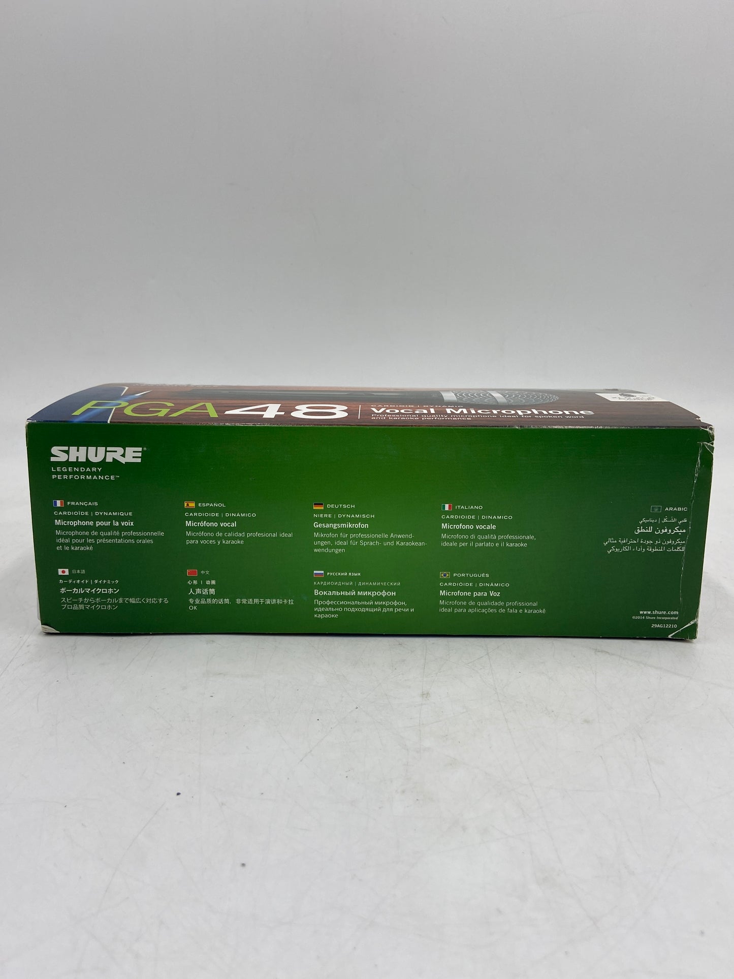 New SHURE Vocal Microphone Handheld Vocal Microphone PGA48-XLR