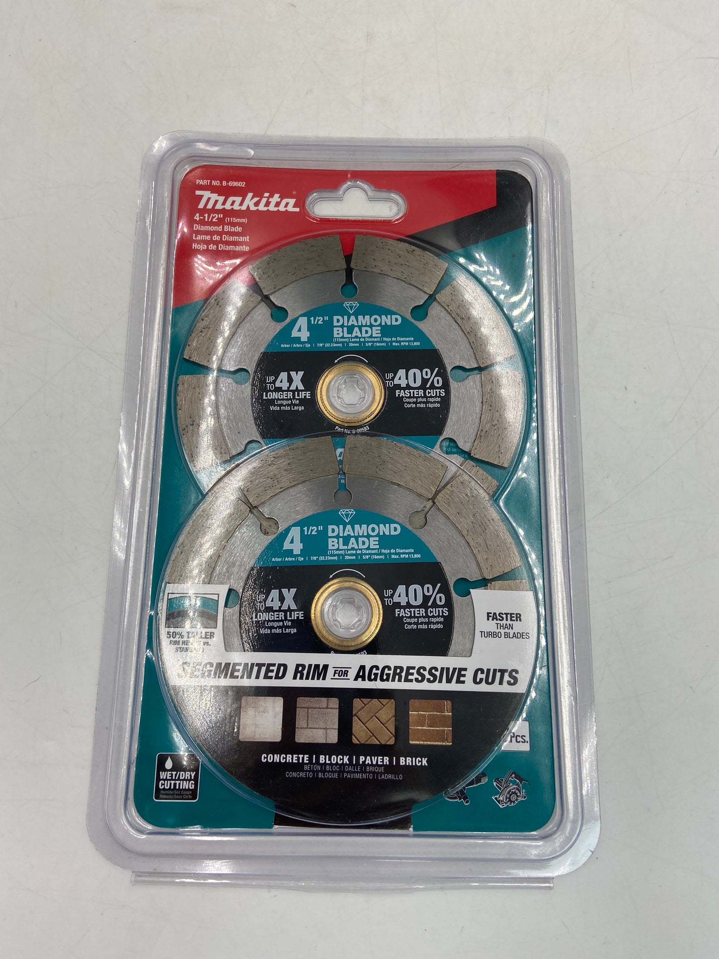 New Makita 4 1/2 Diamond Blade