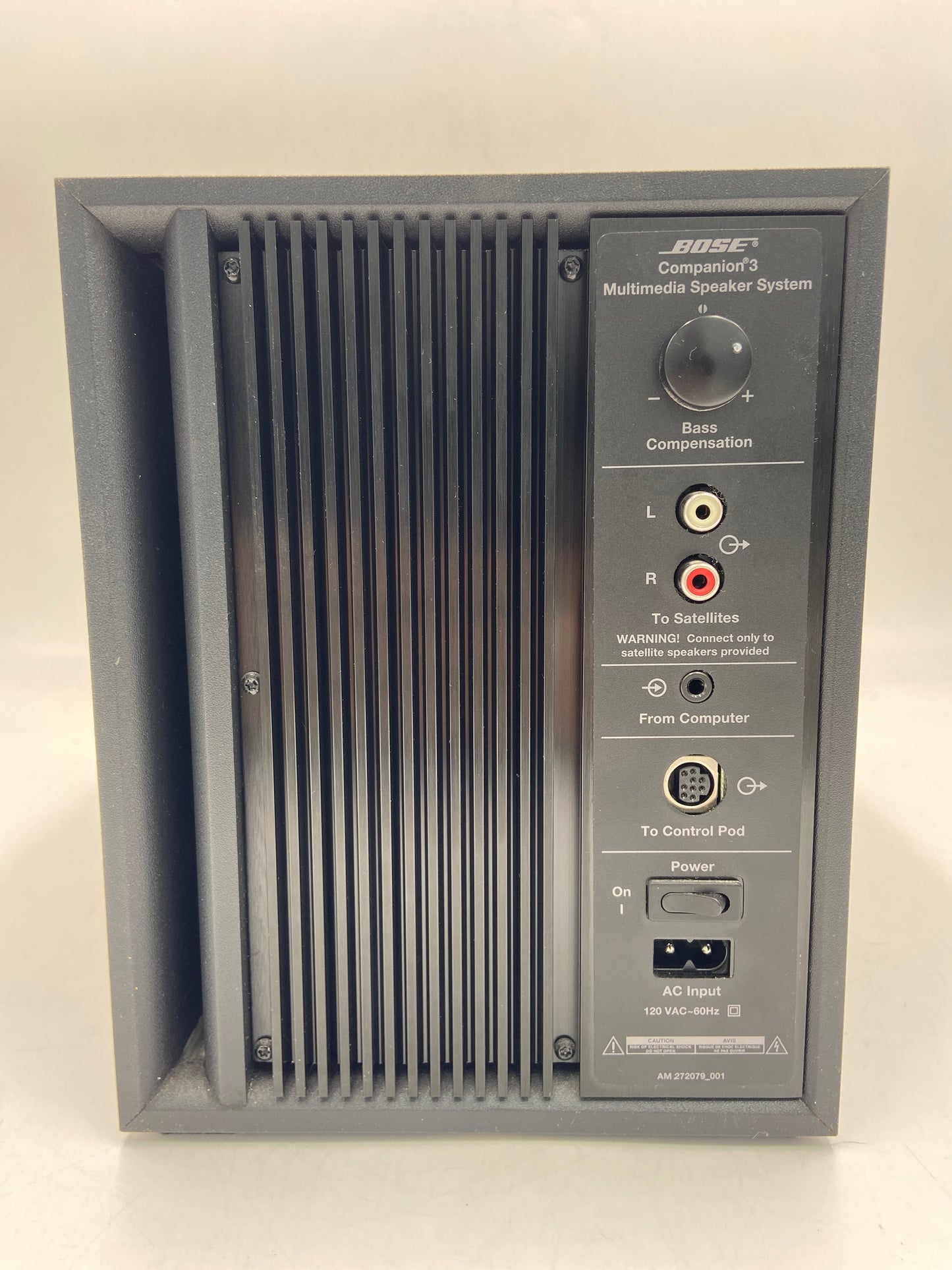 Bose COMPANION 3 Media Center Silver