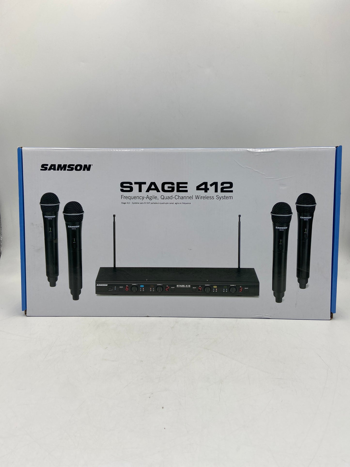 New samson stage 412 Quad Channel Wireless Mic System