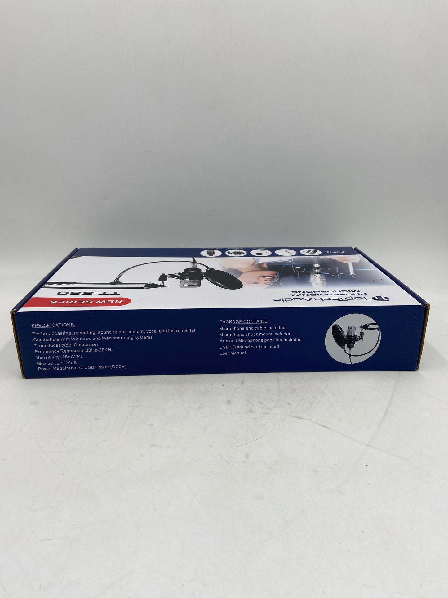 New TOPTECHAUDIO TT-880 Studio Microphone