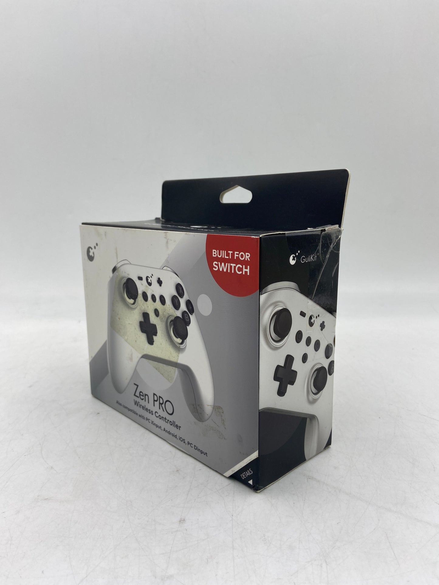 New Zen Pro for Nintendo Switch, PC, Android, iOS Wireless Gaming Controller NS09 (Black & White)