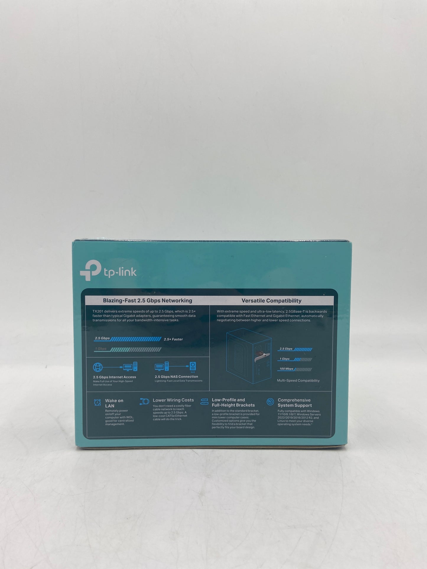 New TP-Link 2.5 Gigabit PCle Network Adaptor PCle Network Adaptor TX201