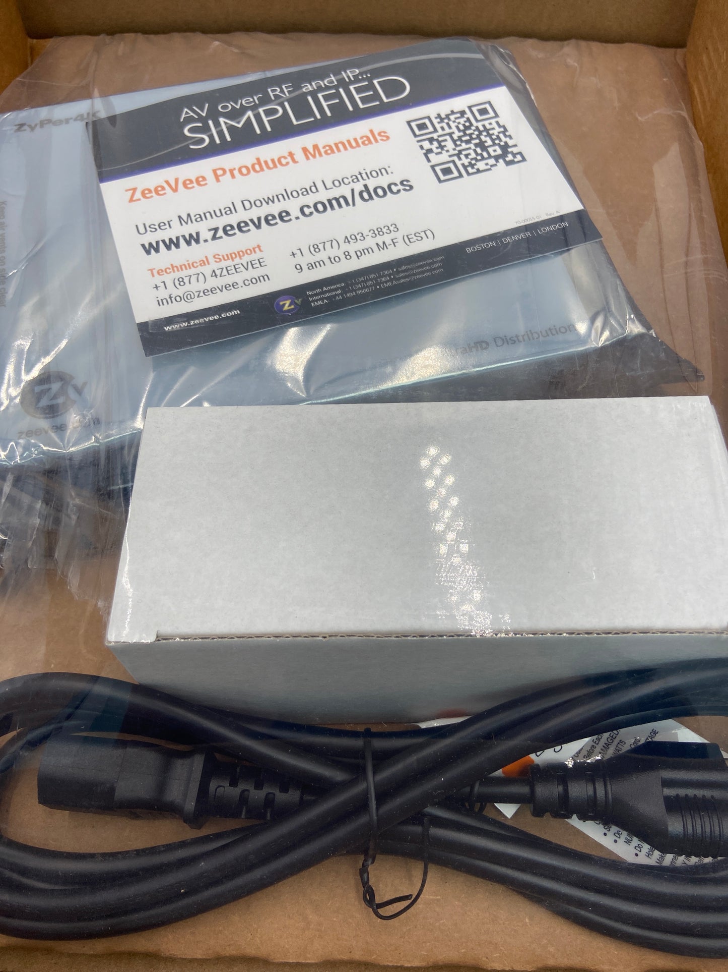 New ZEEVEE ZyPer4K SINGLE DECODER Z4KDECC3u