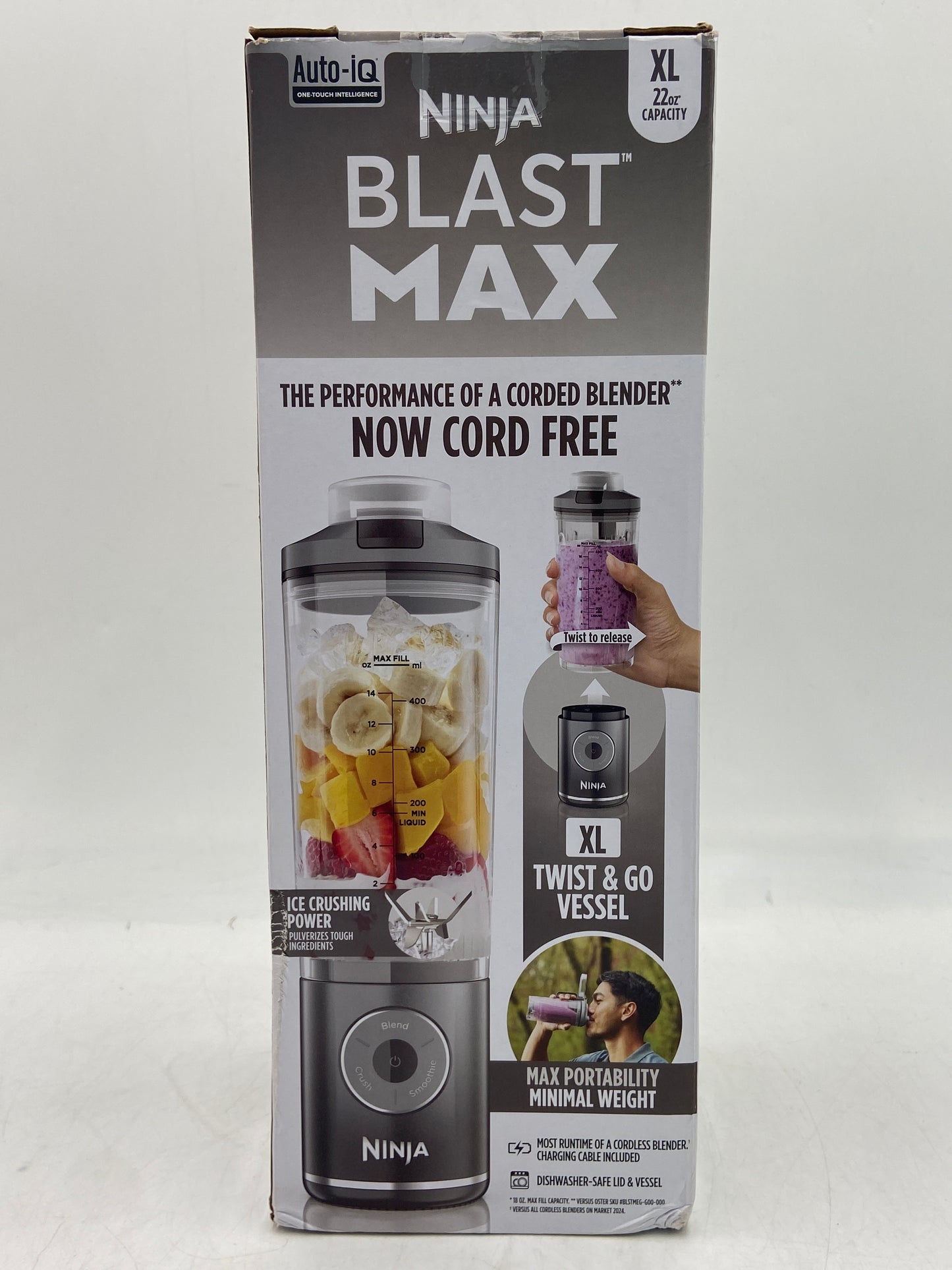 New Ninja Blast Max Portable Blender BC251GY