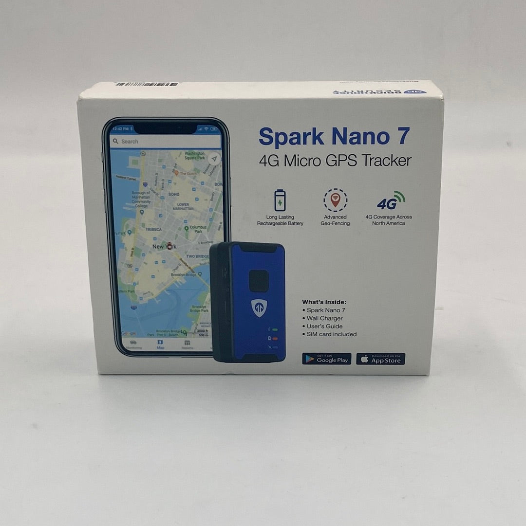 New Open Box Brick House Security Spark Nano 7 Micro GPS Tracker M-SN