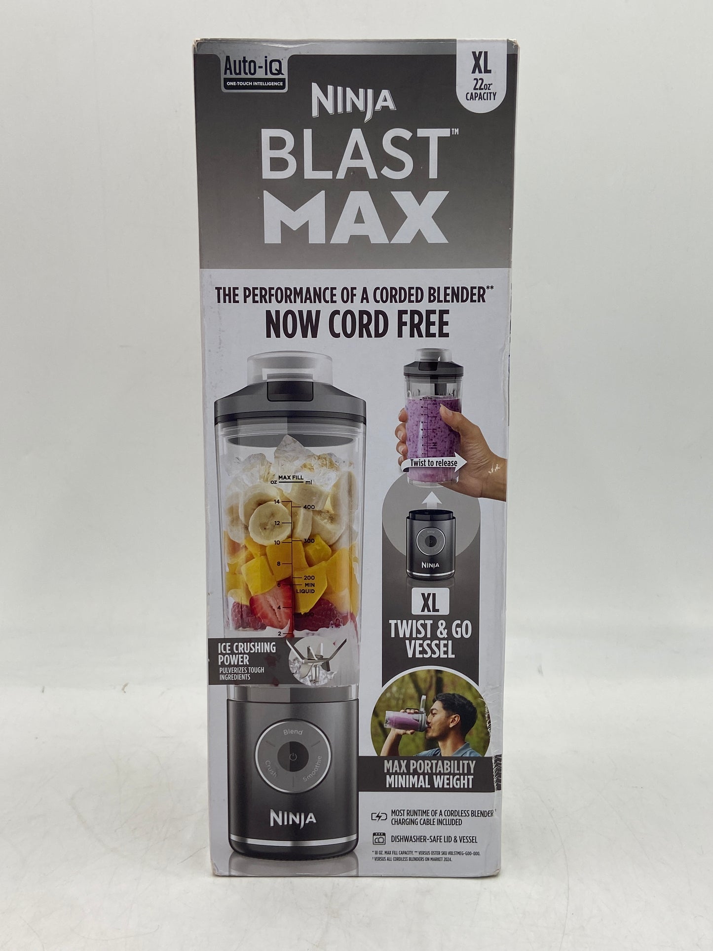 New Ninja Blast Max Portable Blender BC251GY