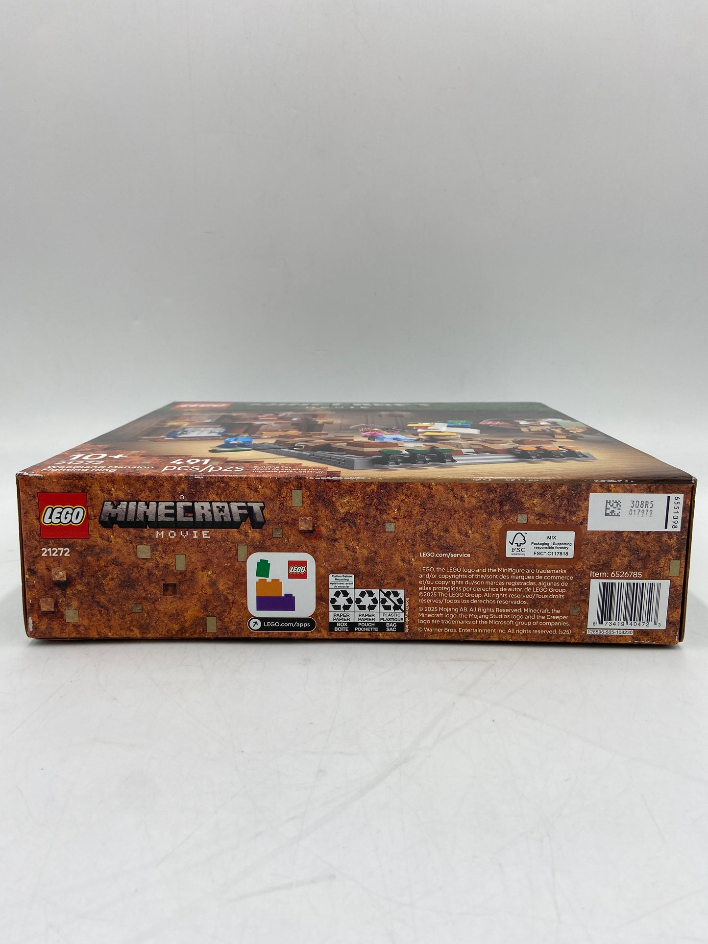 New Lego Minecraft Movie Woodland Mansion Fighting Ring Building Toy 21272