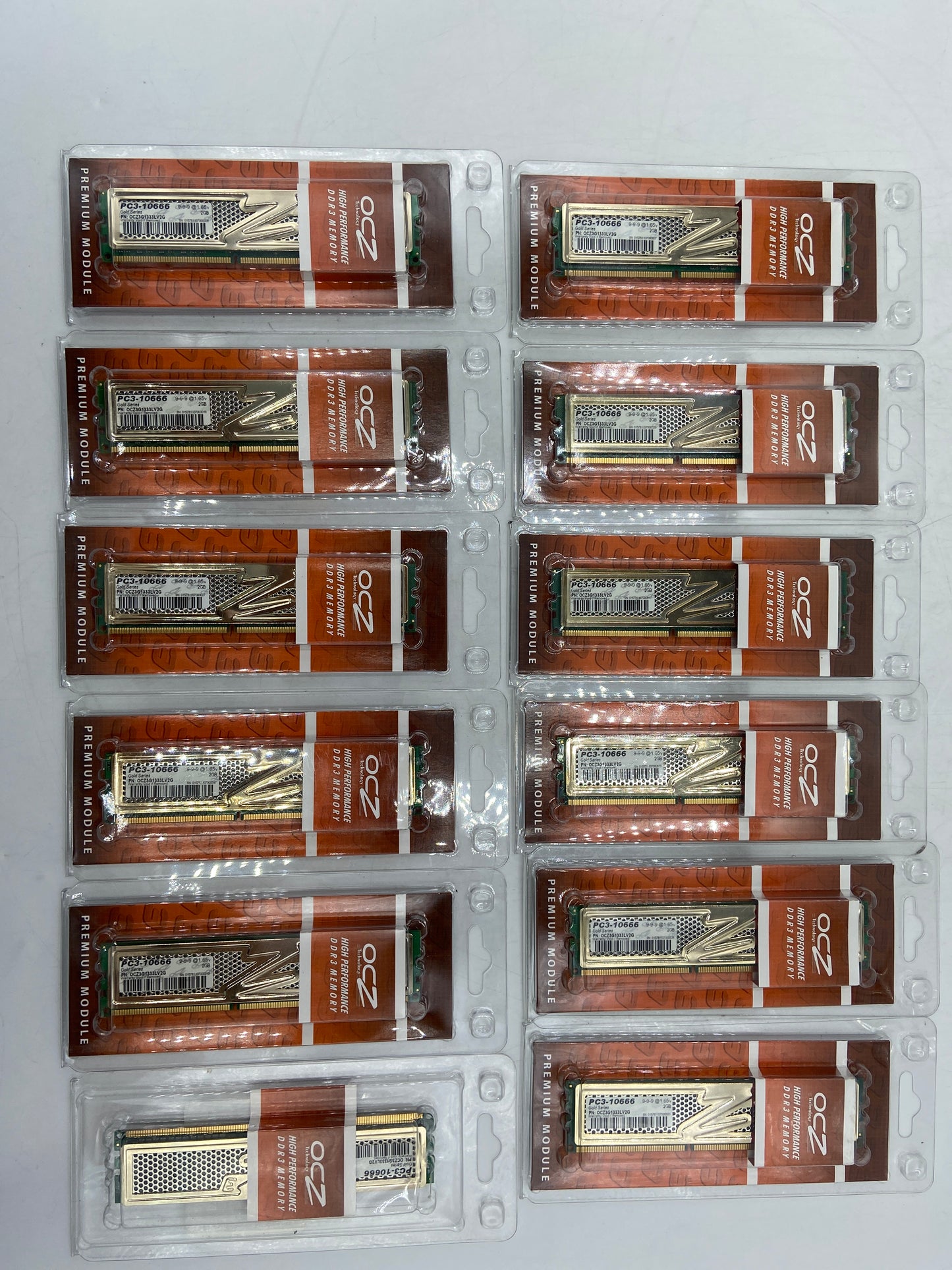 New Open Box Lot of RAM Sticks 23 Total Computer RAM Memory
