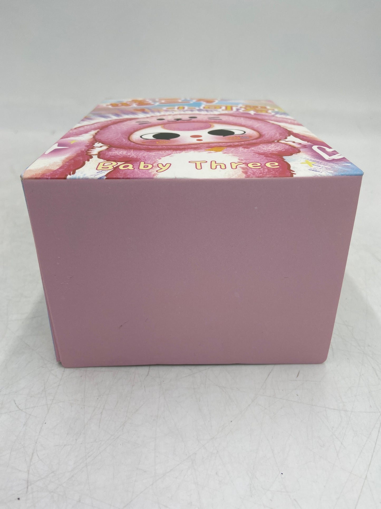 New Cureplaneta Baby Three: Macaron Cute Bunny- Macaron Rabbit Stuffed Blind Box Polyester Vinyl Toy DPL4300