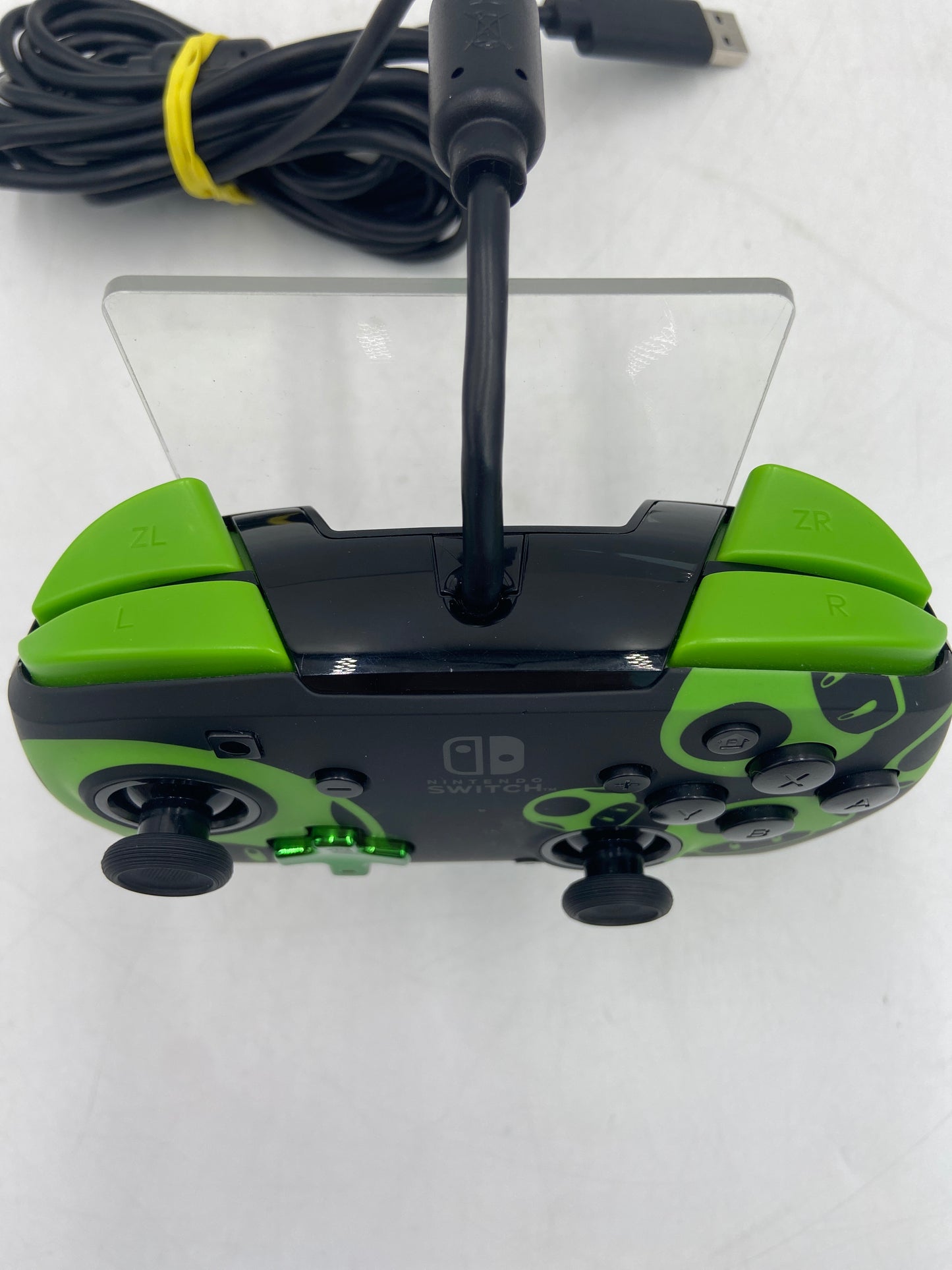 Nintendo Switch Rematch Controller Wired Deluxe Controller Super Mario Green Mushroom