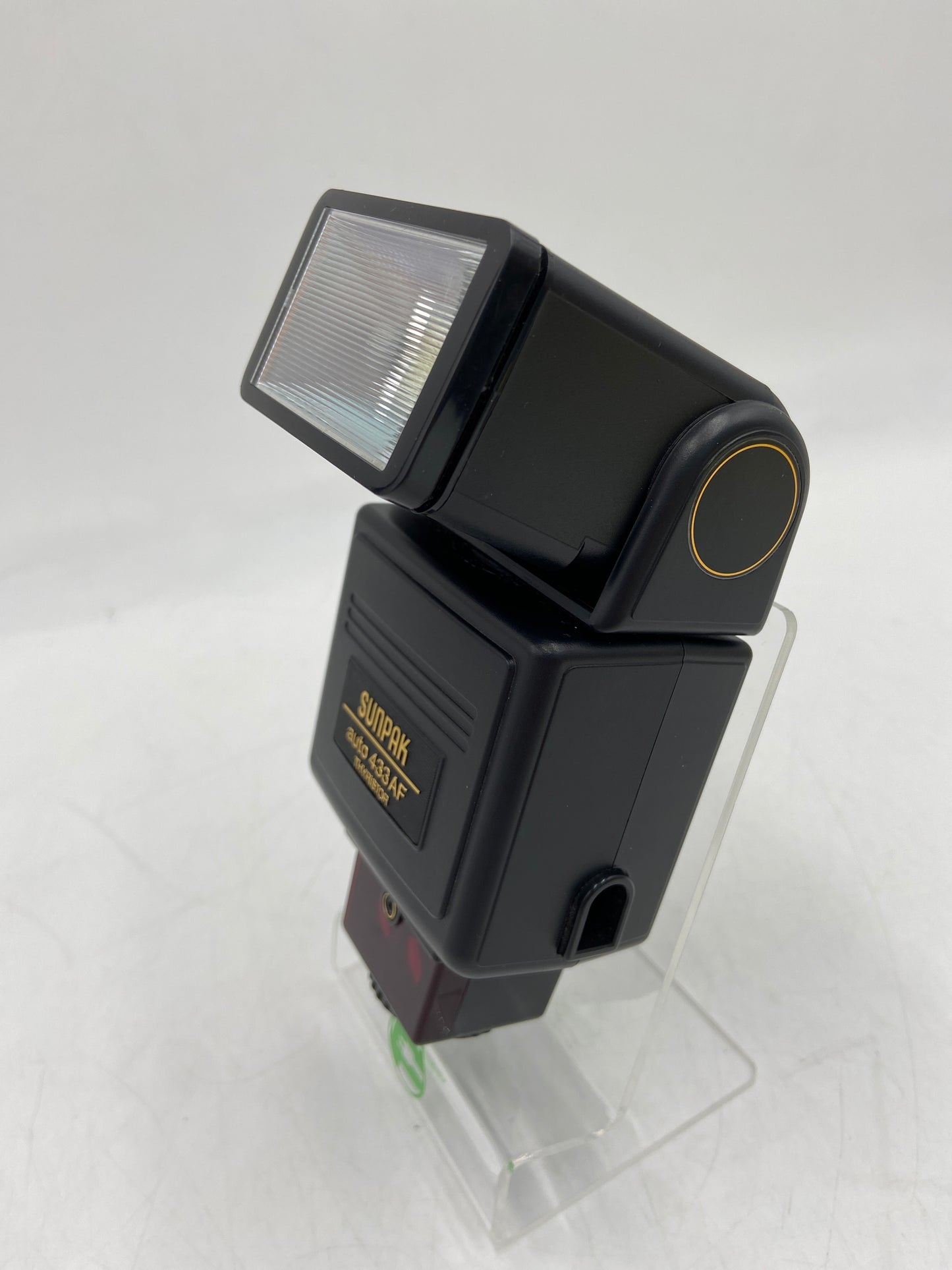 Sunpak Auto 433 AF (For Nikon AF Cameras) -Not Tested- Camera Flash THYRISTOR