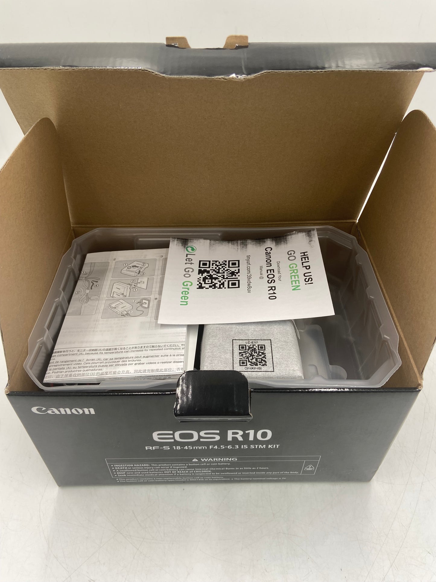 New Canon EOS R10 24.2MP Compact APS-C Mirrorless Camera