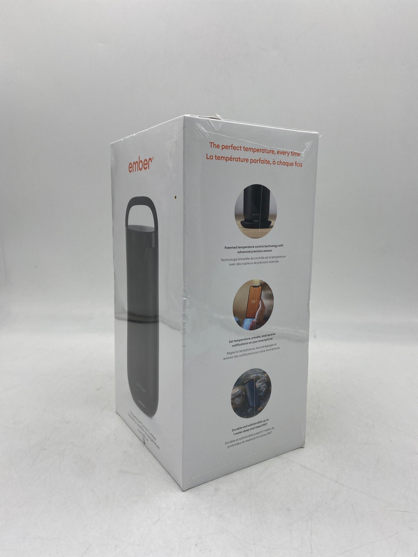 New Ember 16 oz Temperature Control Tumbler SLATE BLACK M21XL17AM