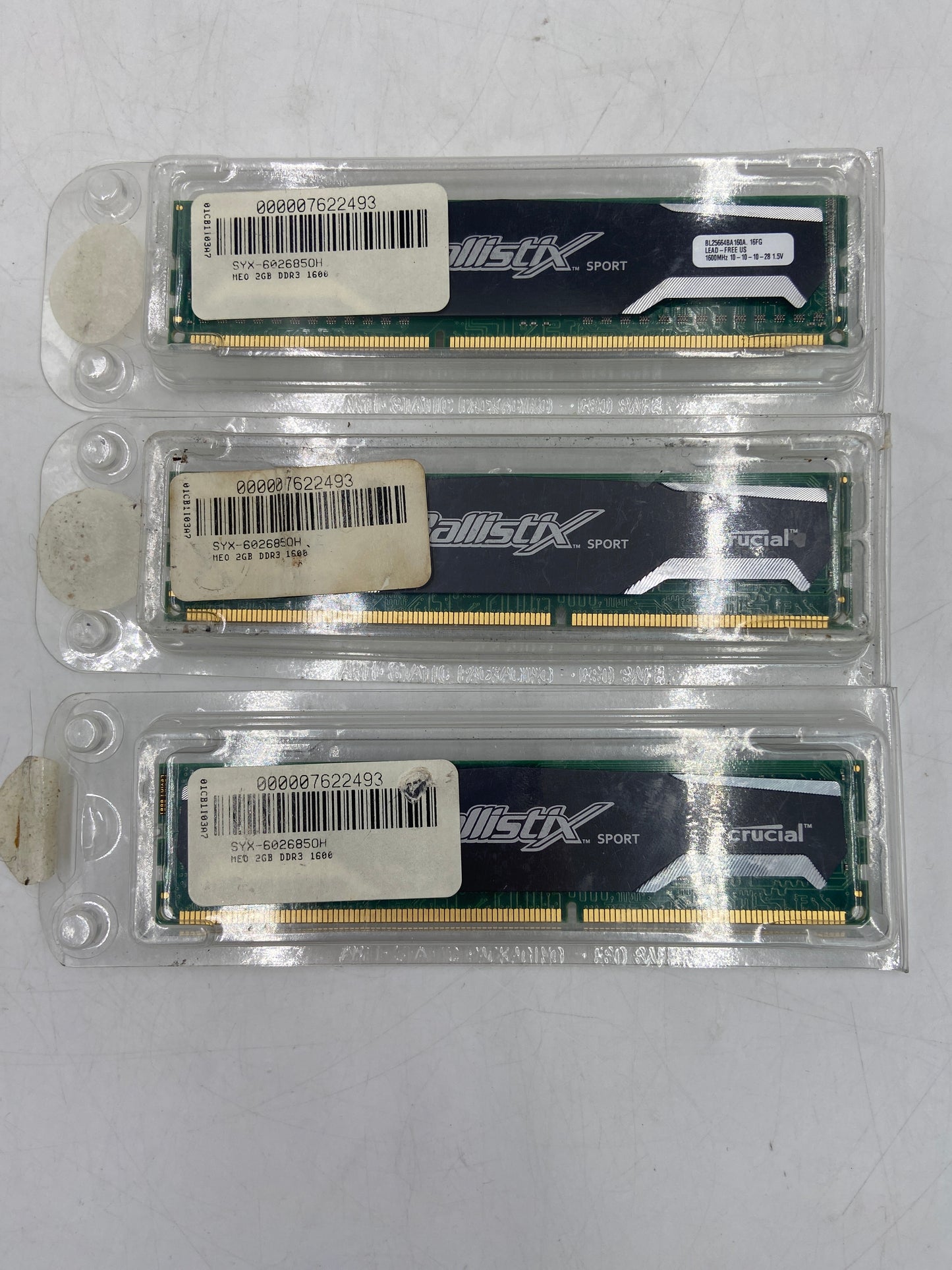 New Open Box Lot of RAM Sticks 23 Total Computer RAM Memory