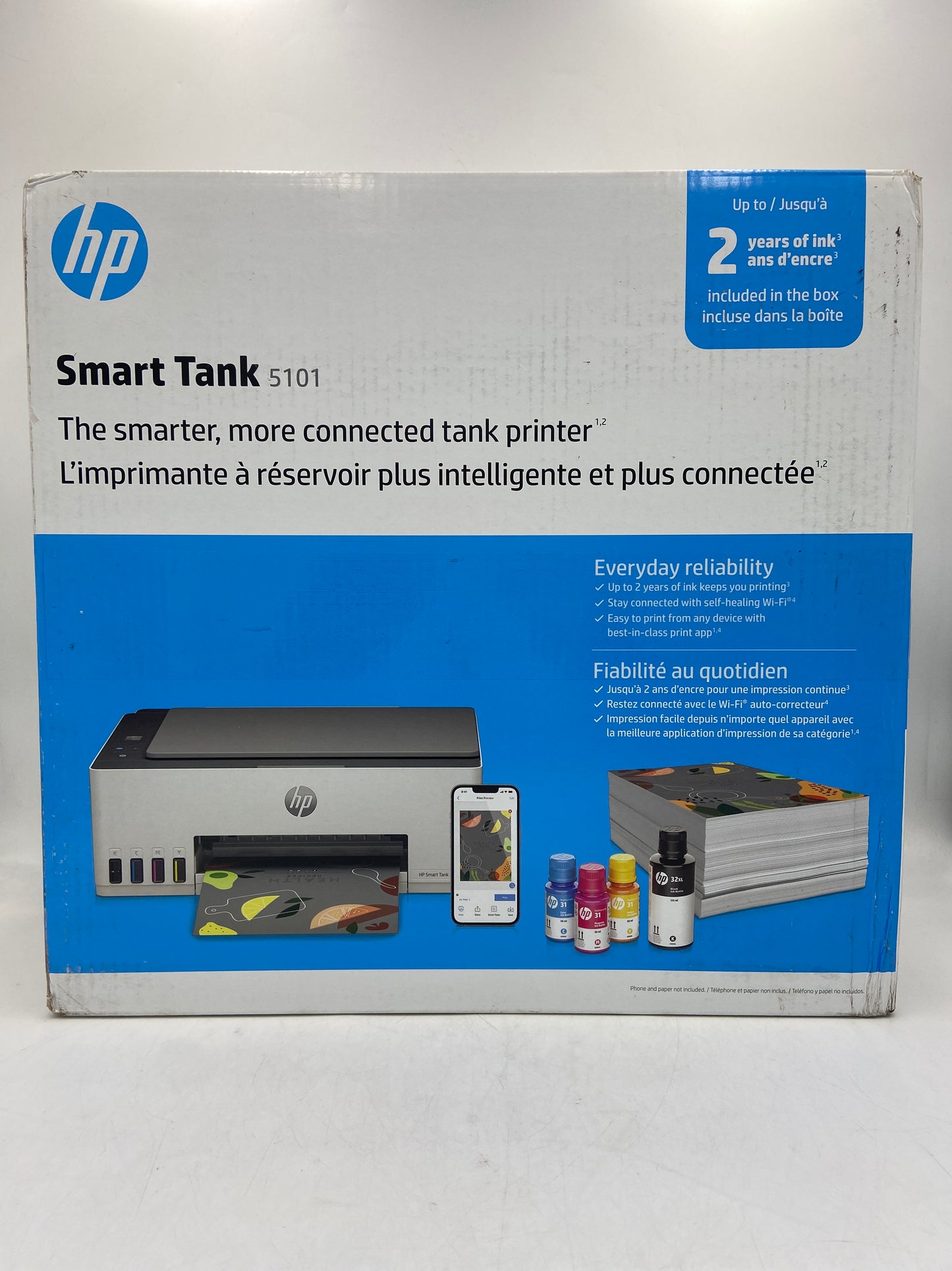 New HP Smart Tank 5101 Printer 1F3Y0-00003