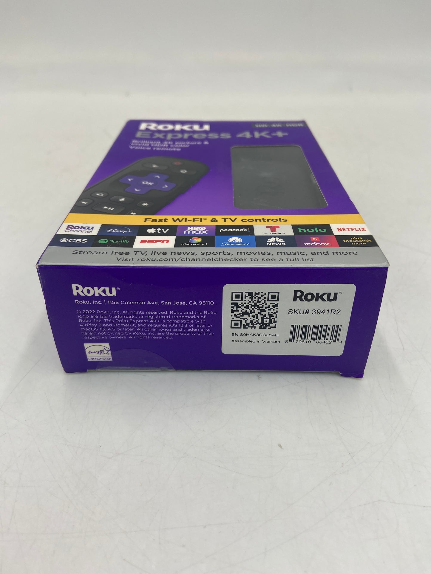 New Roku Express 4K+ Media Streamer