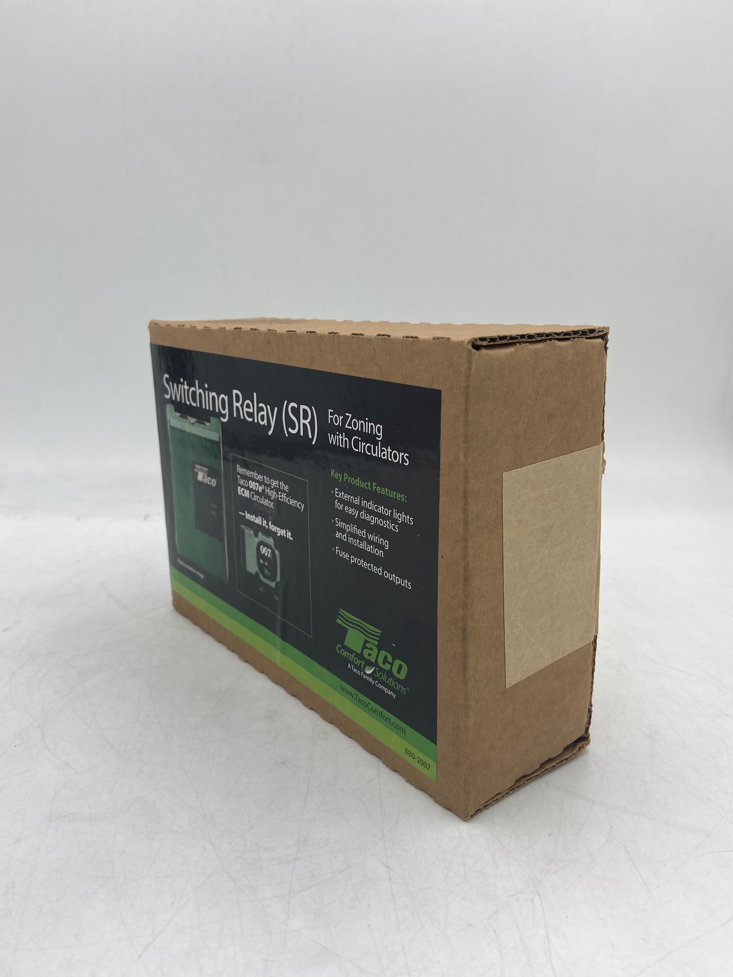 New Taco 120 VAC - 12 amps Switching Relay for Zoning Circulators 080-2007 25141 0548
