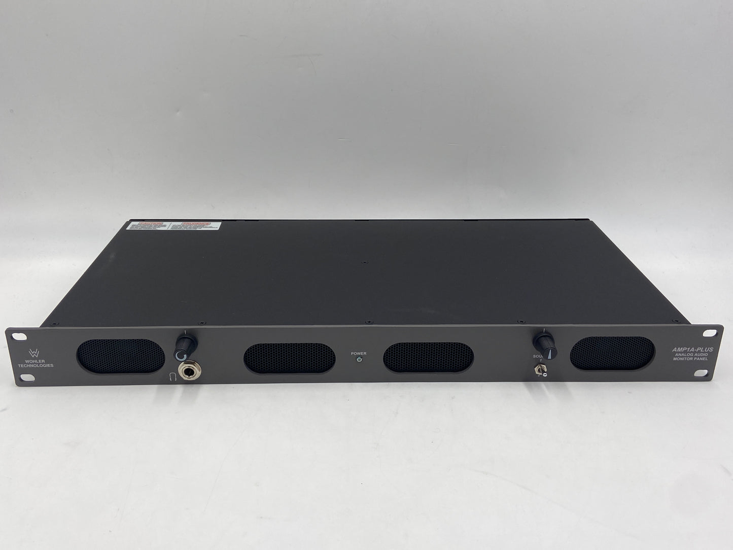 Wohler AMP1A-PLUS Active Rackmount Stereo Audio Monitor