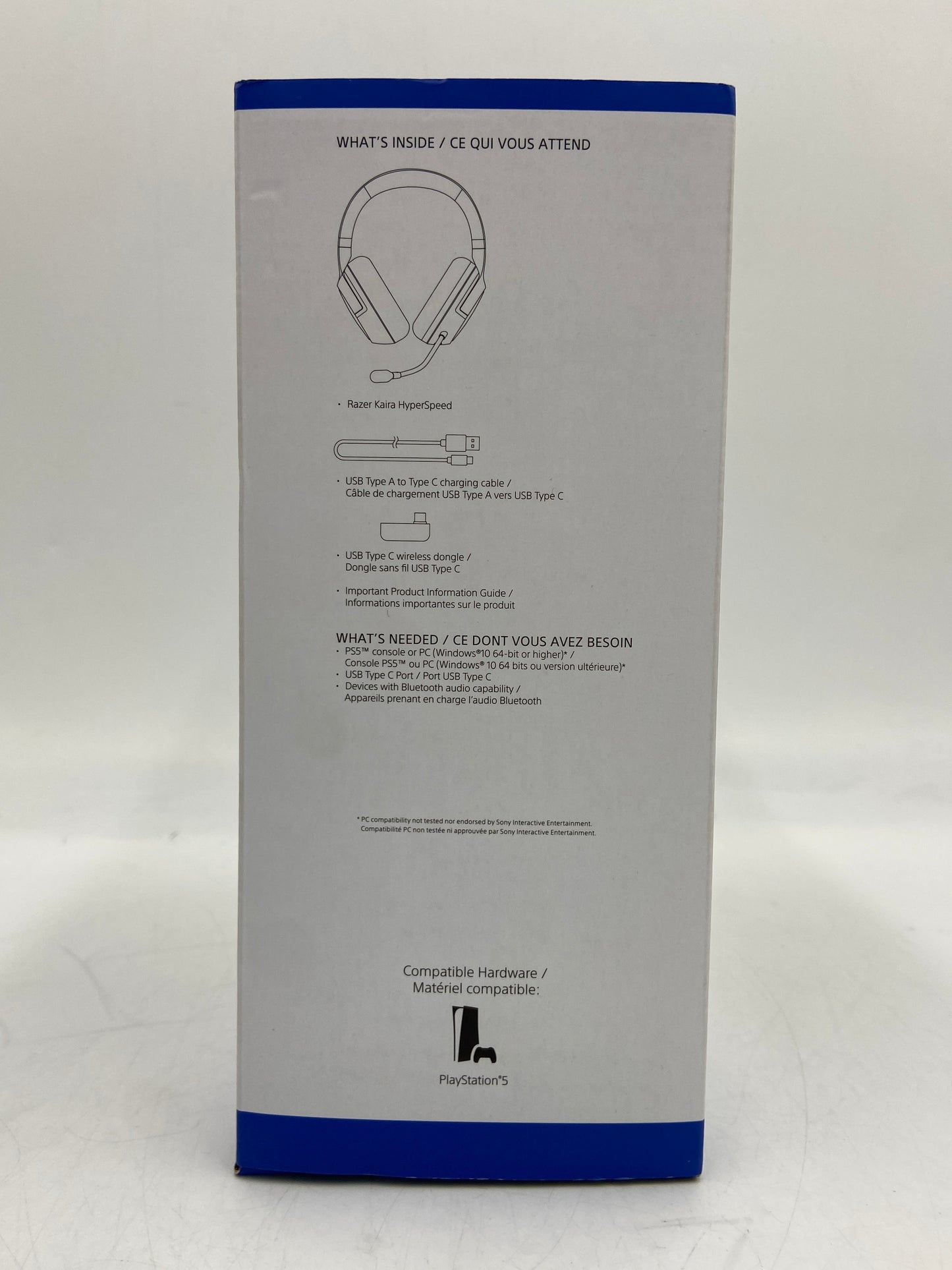 New Razer Kaira Hyperspeed PS5/PC Wireless Multiplatform Gaming Headset RZ04-03