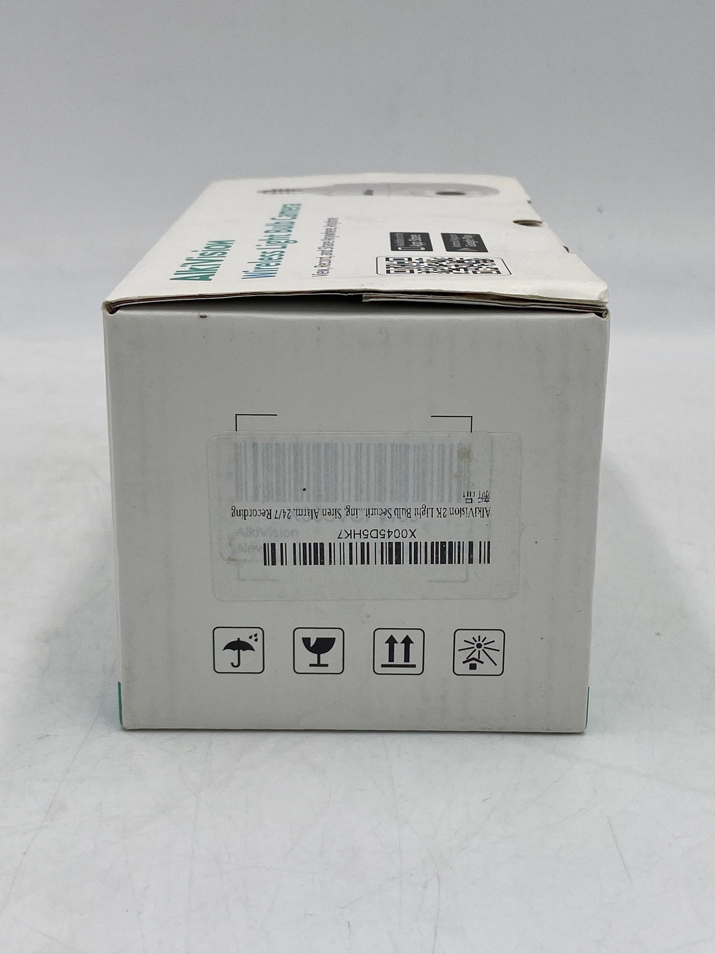 New AlkiVision Wireless Lightbulb Camera Home Security Camera AI ANALYSIS