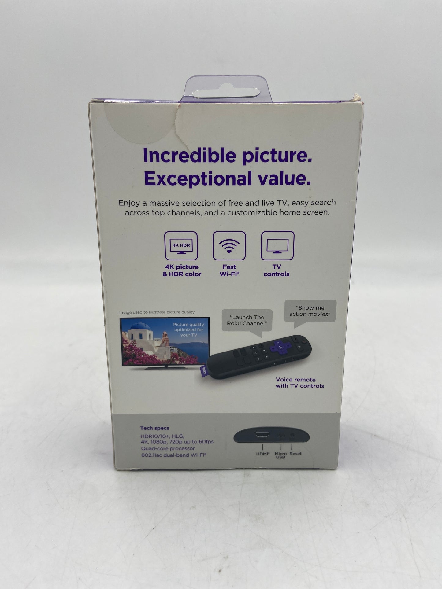 New Roku Express 4K+ Media Streamer