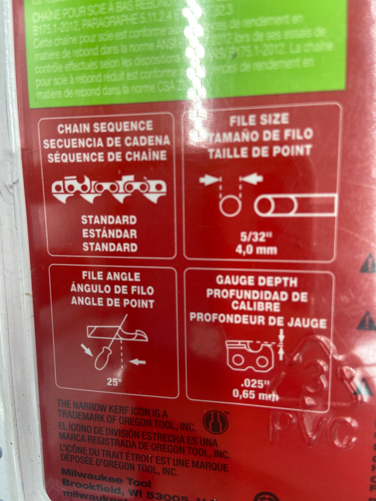New Milwaukee 49-16-2744 14" Saw Chain