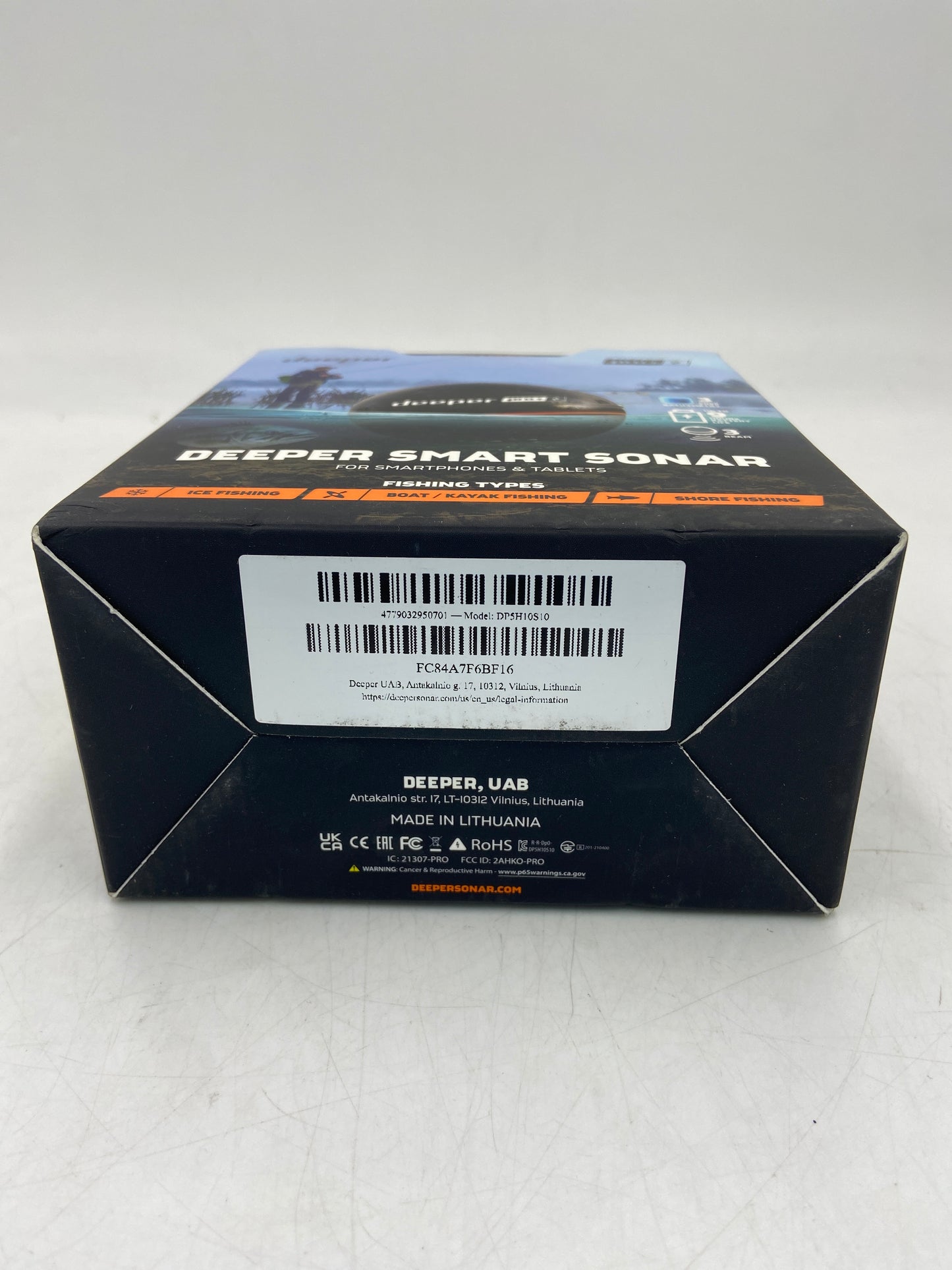 New Deeper Deeper Smart Sonar Pro+2 Castable Sonar With Built-In GPS DP5H10S10