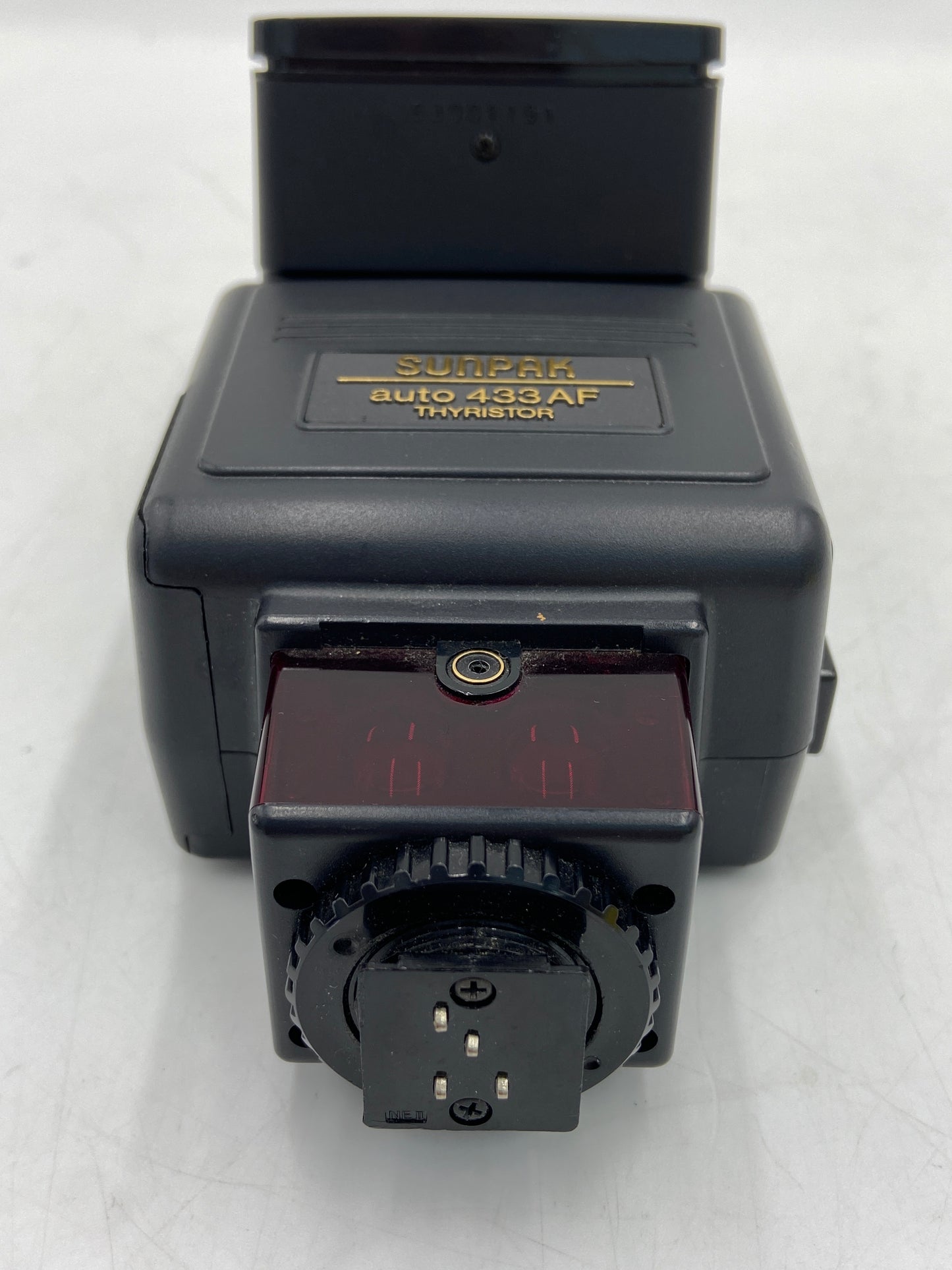 Sunpak Auto 433 AF (For Nikon AF Cameras) -Not Tested- Camera Flash THYRISTOR