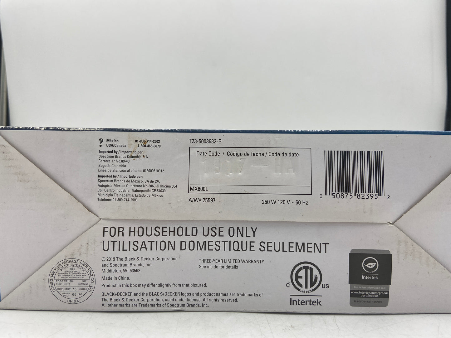 New Black+Decker Preformance Helix Premium Hand Mixer MX600L