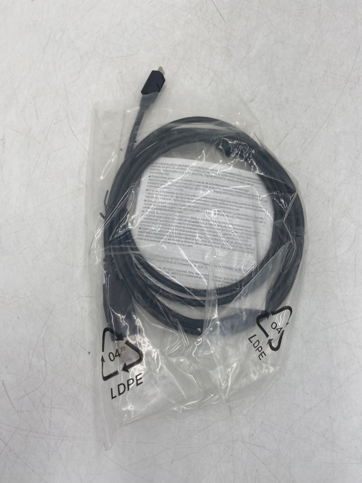 Poly SAVI 7300 OFFICE Headset For Computer And Desk Phone 145DA1