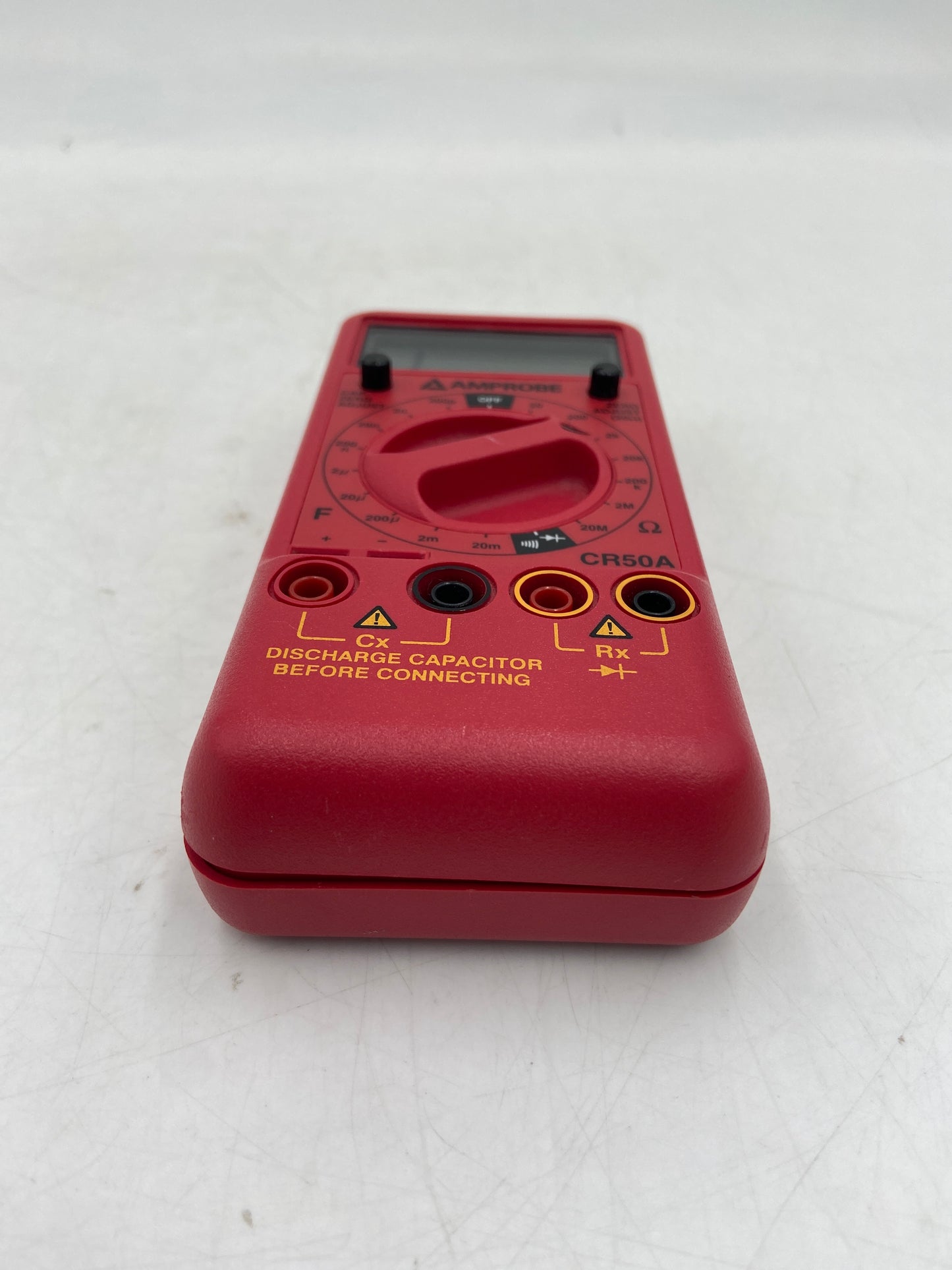 AMPROBE CR50A Inductance, Capacitance and Resistance Tester Red