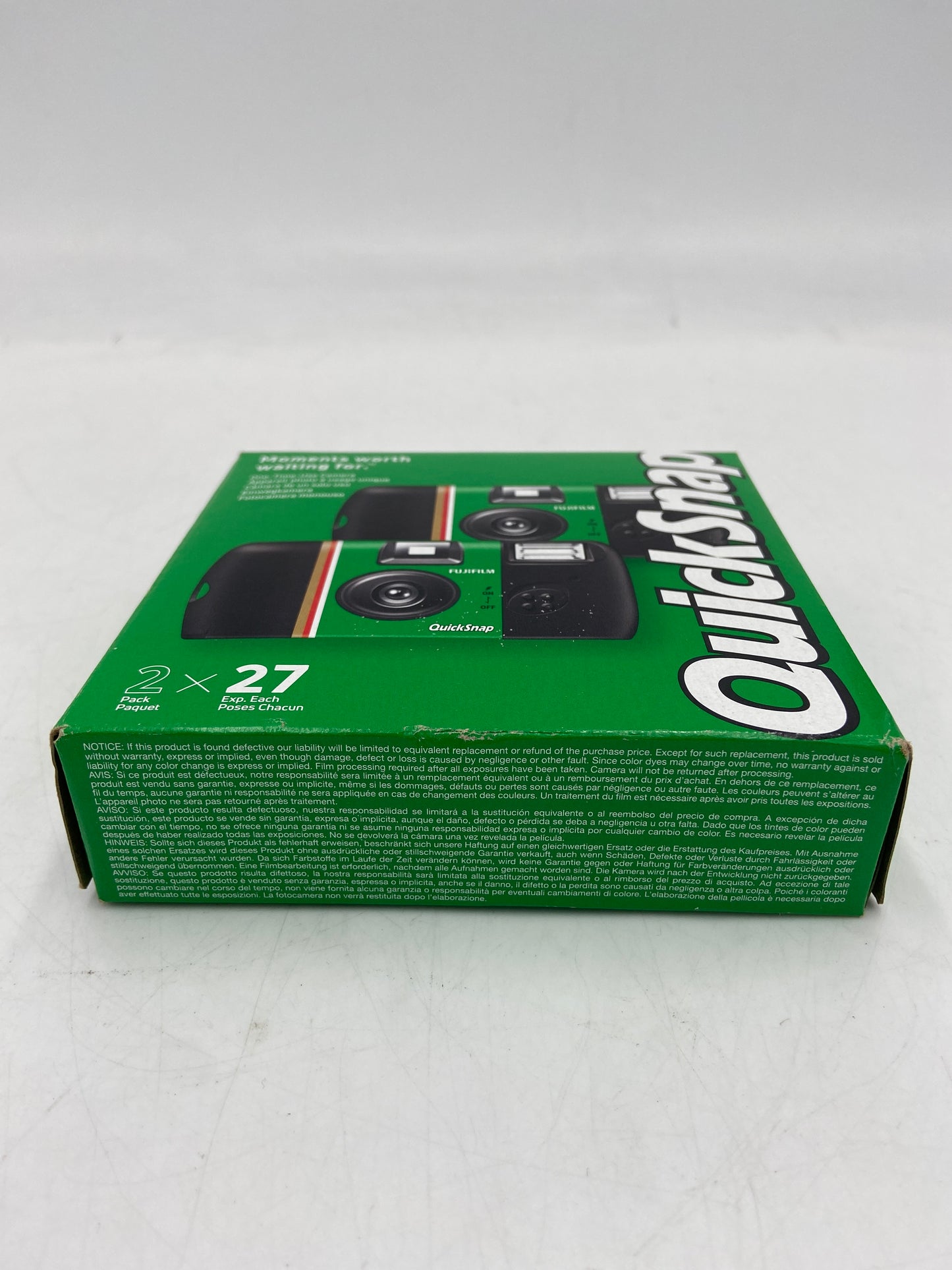 New FUJIFLIM QUICKSNAP One-Time Use Camera 2-Pack