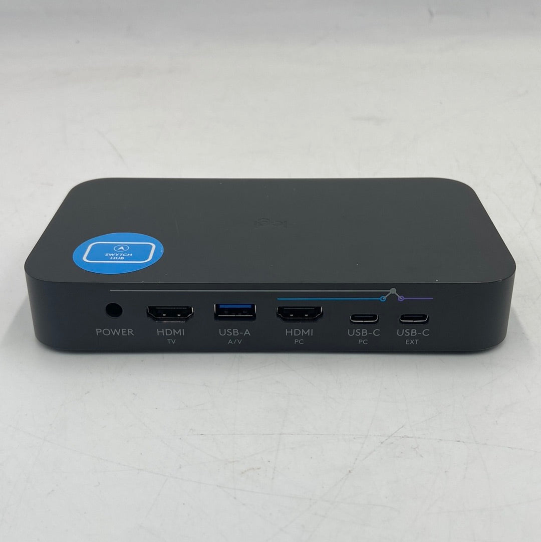 Logitech Swytch Laptop Link Kit for Video Conferencing 952-000009 No Purple Switch