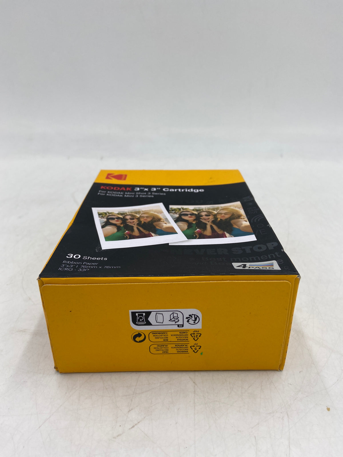 New KODAK 3'' X 3'' CARTRIDGE Ribbon Paper Film Cartridge ICRG-330
