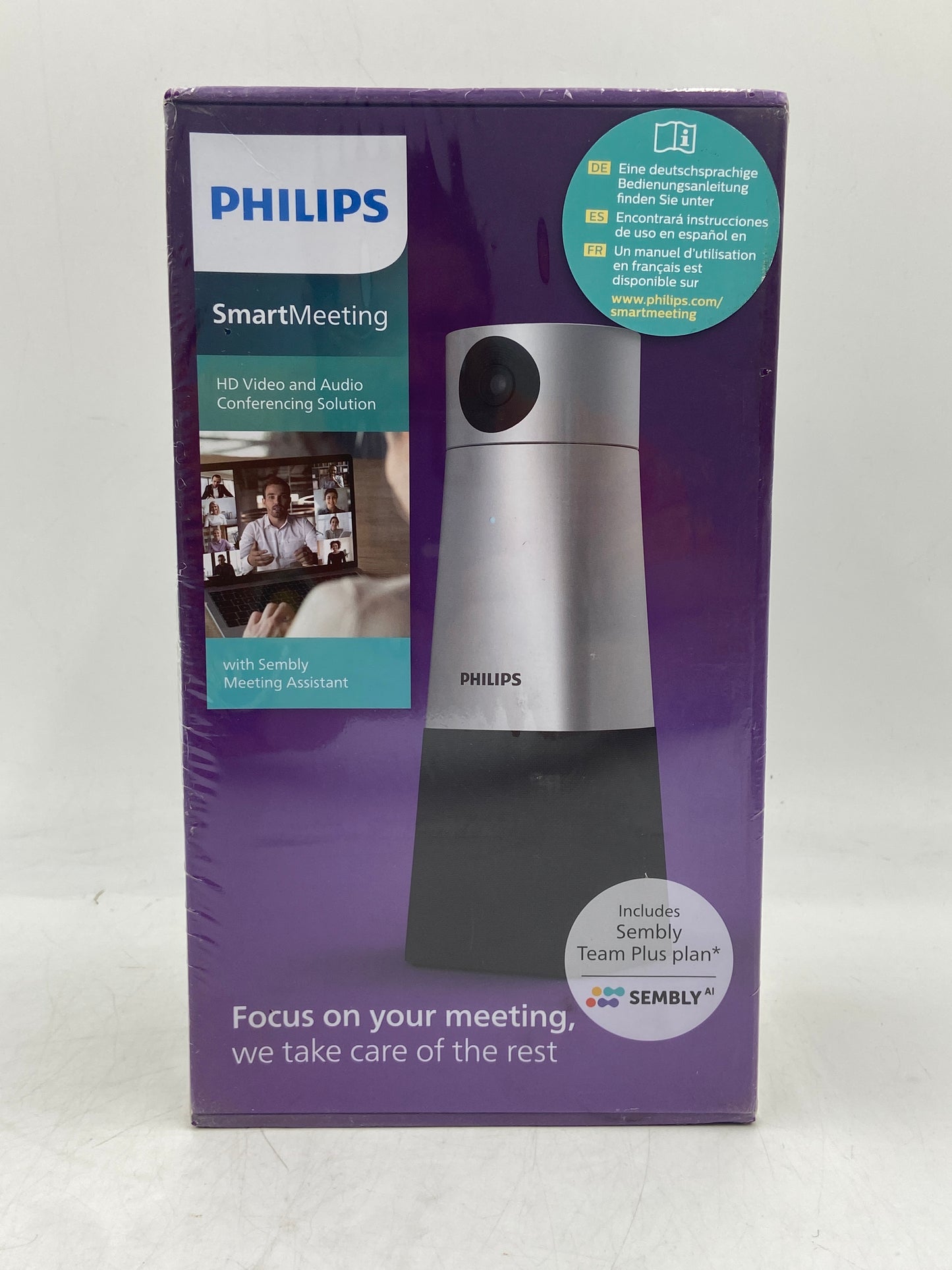 New Philips Smart Meeting HD Video & Audio Conferencing Solution PS5E0550