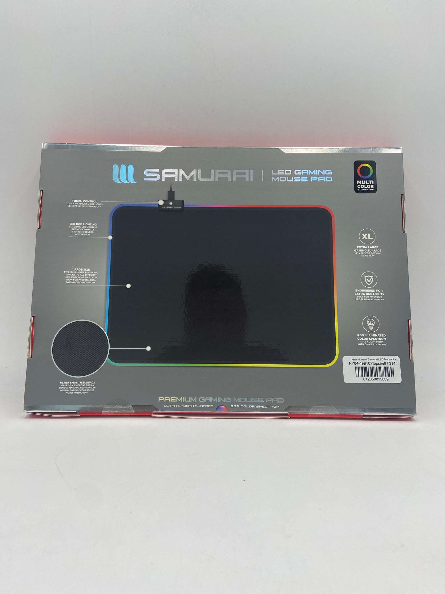 New Monster Samurai LED Mouse Pad