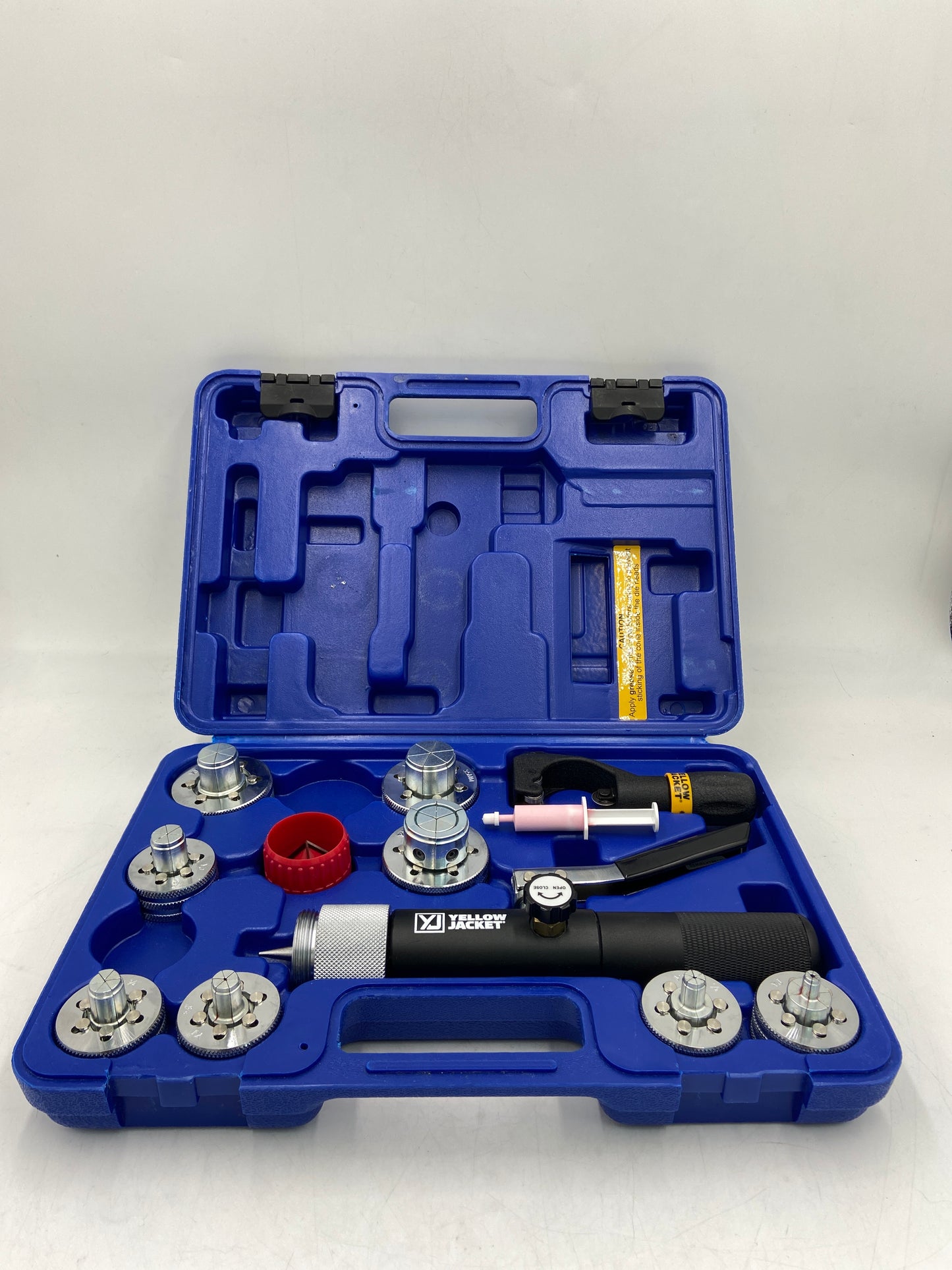 New Yellow Jacket Hydraulic Expander Kit For Tubing Sizes 3/8" to 1-5/8" Tool Ki